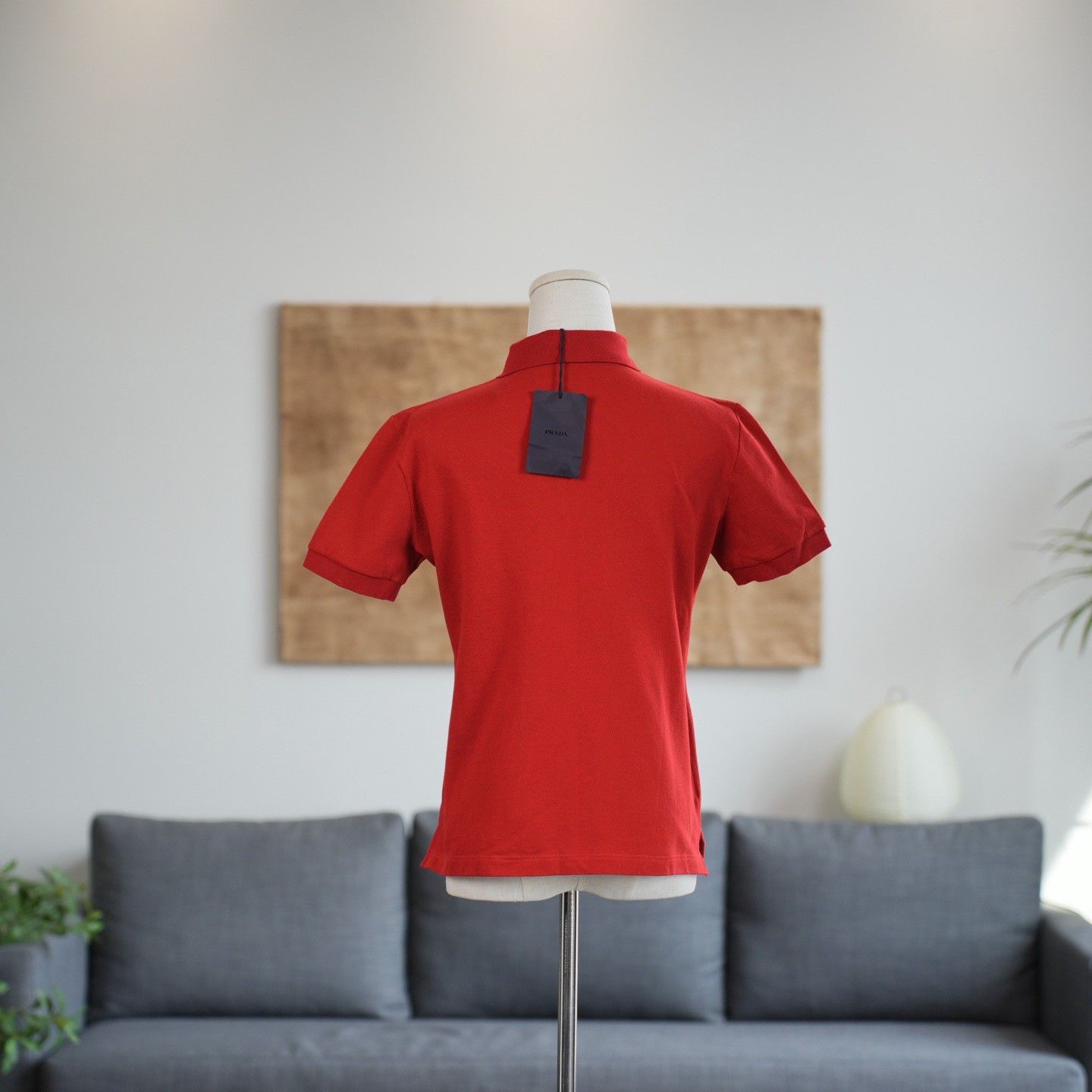 Prada Prada Red Polo m Men Size US M / EU 48-50 / 2 - 2 Thumbnail