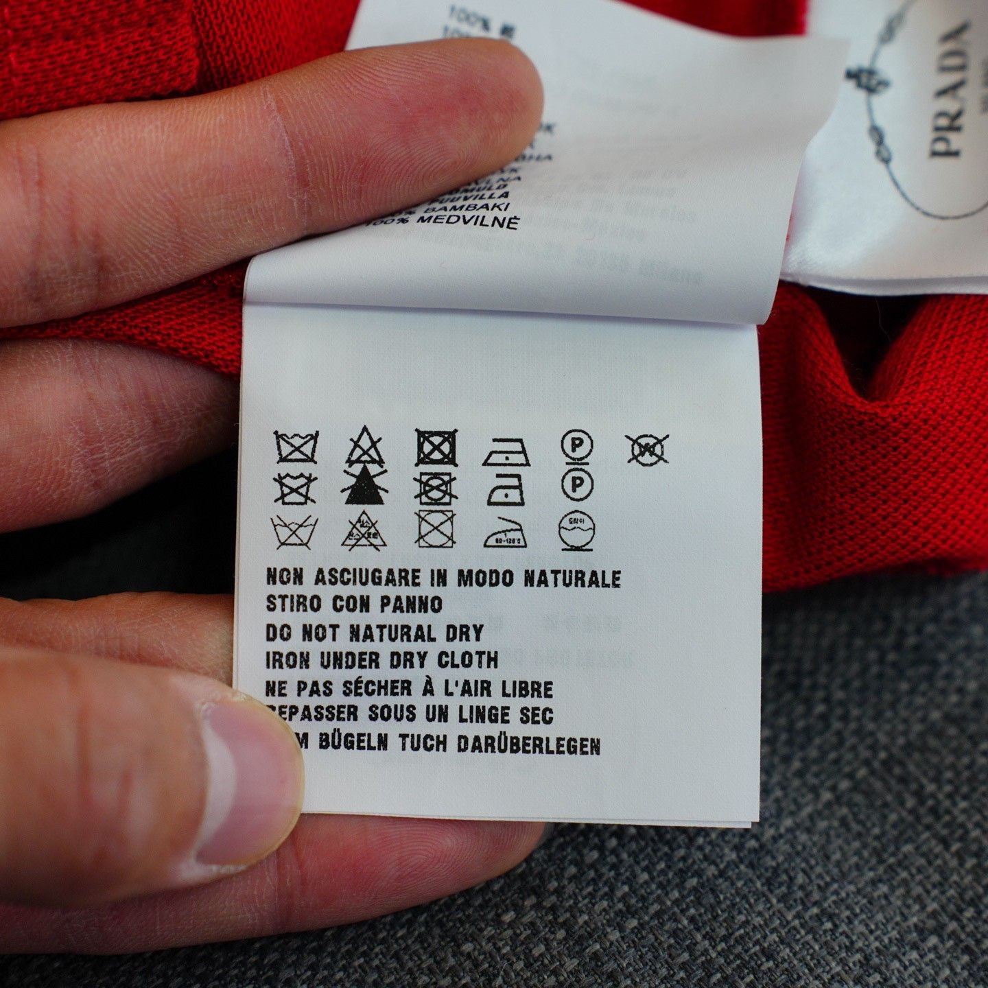 Prada Prada Red Polo m Men Size US M / EU 48-50 / 2 - 3 Thumbnail