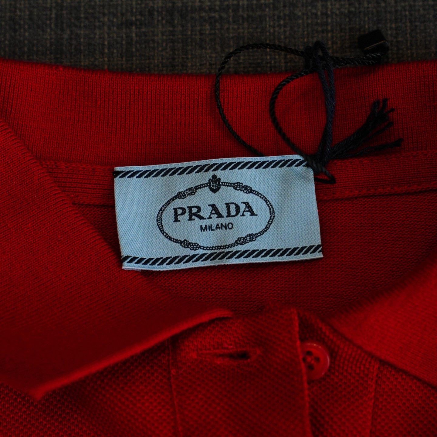 Prada Prada Red Polo m Men Size US M / EU 48-50 / 2 - 6 Thumbnail