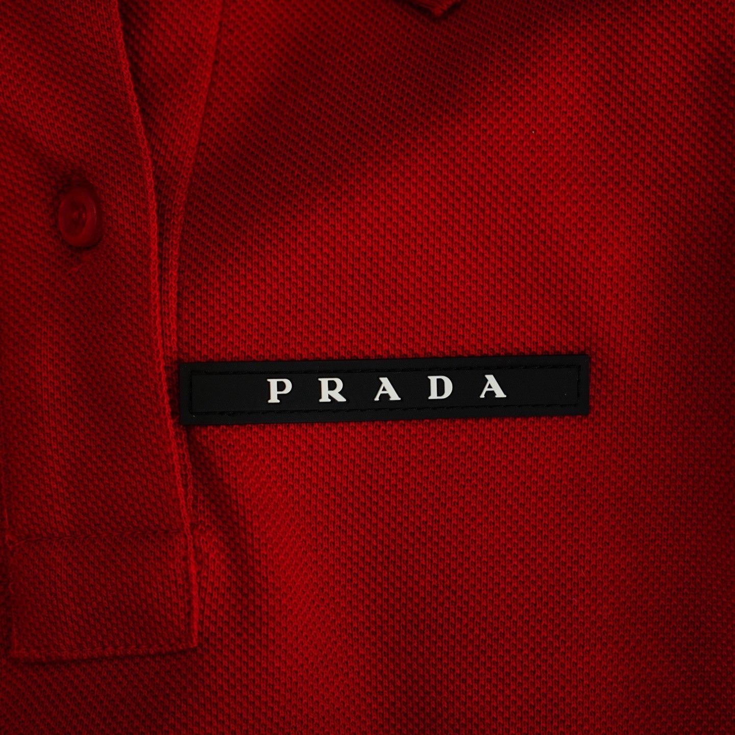 Prada Prada Red Polo m Men Size US M / EU 48-50 / 2 - 5 Thumbnail