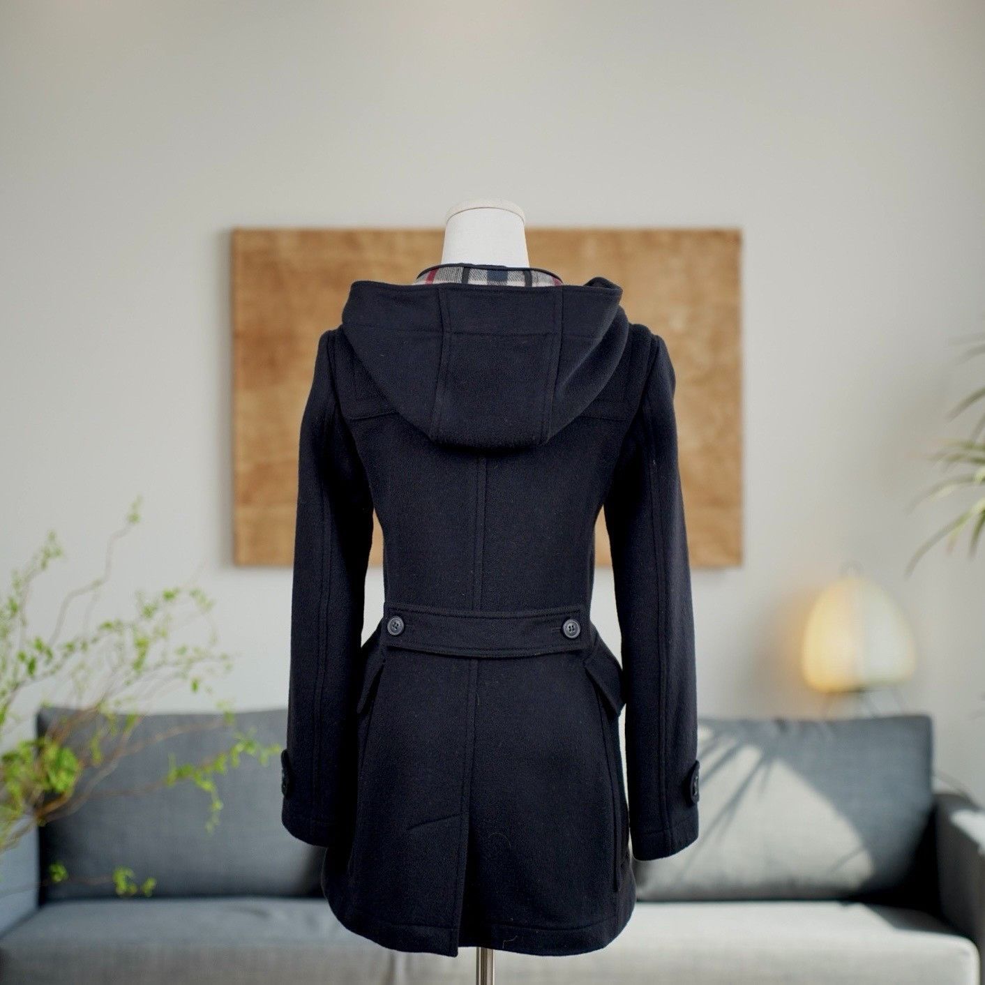 Burberry Burberry Black Coat us_6 Women Size M / US 6-8 / IT 42-44 - 2 Thumbnail
