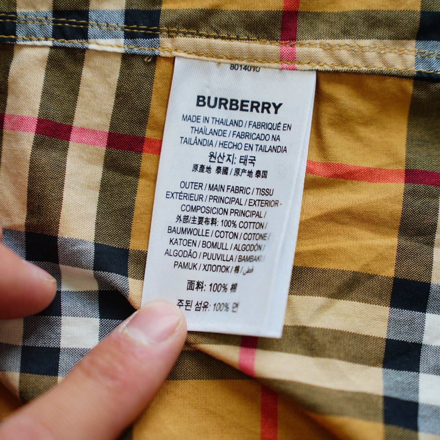 Burberry Burberry Plaid Shirt xxs Men Size US XXS / EU 40 - 5 Thumbnail