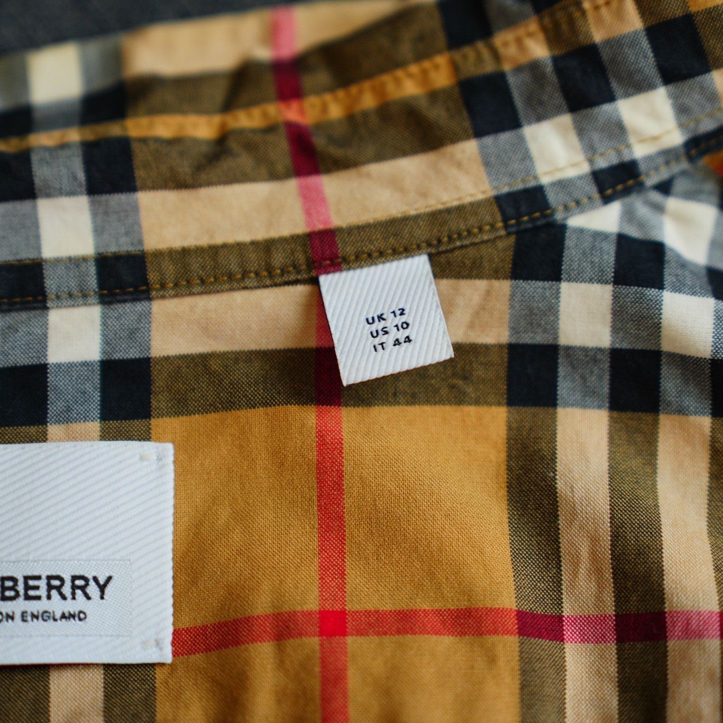 Burberry Burberry Plaid Shirt xxs Men Size US XXS / EU 40 - 4 Thumbnail