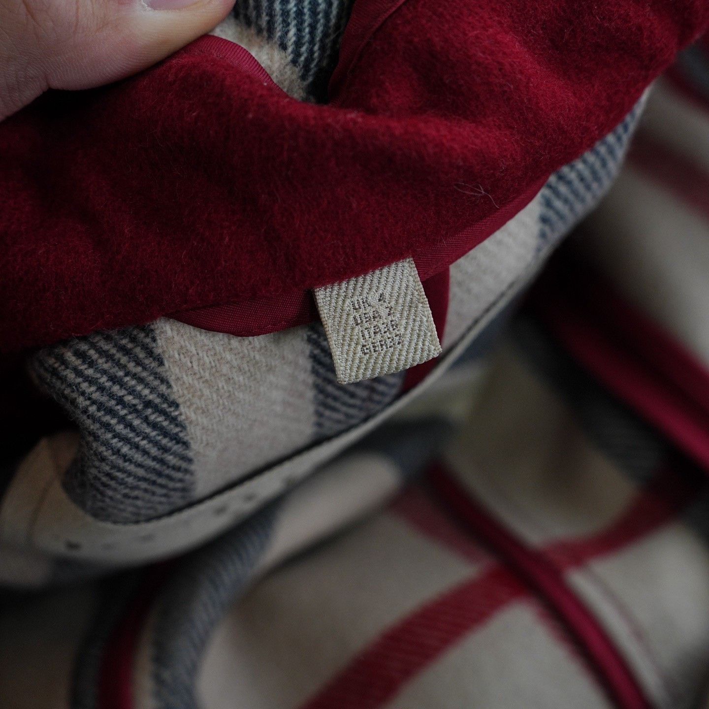 Burberry Burberry Wool Red Coat L Women Size L / US 10 / IT 46 - 4 Thumbnail