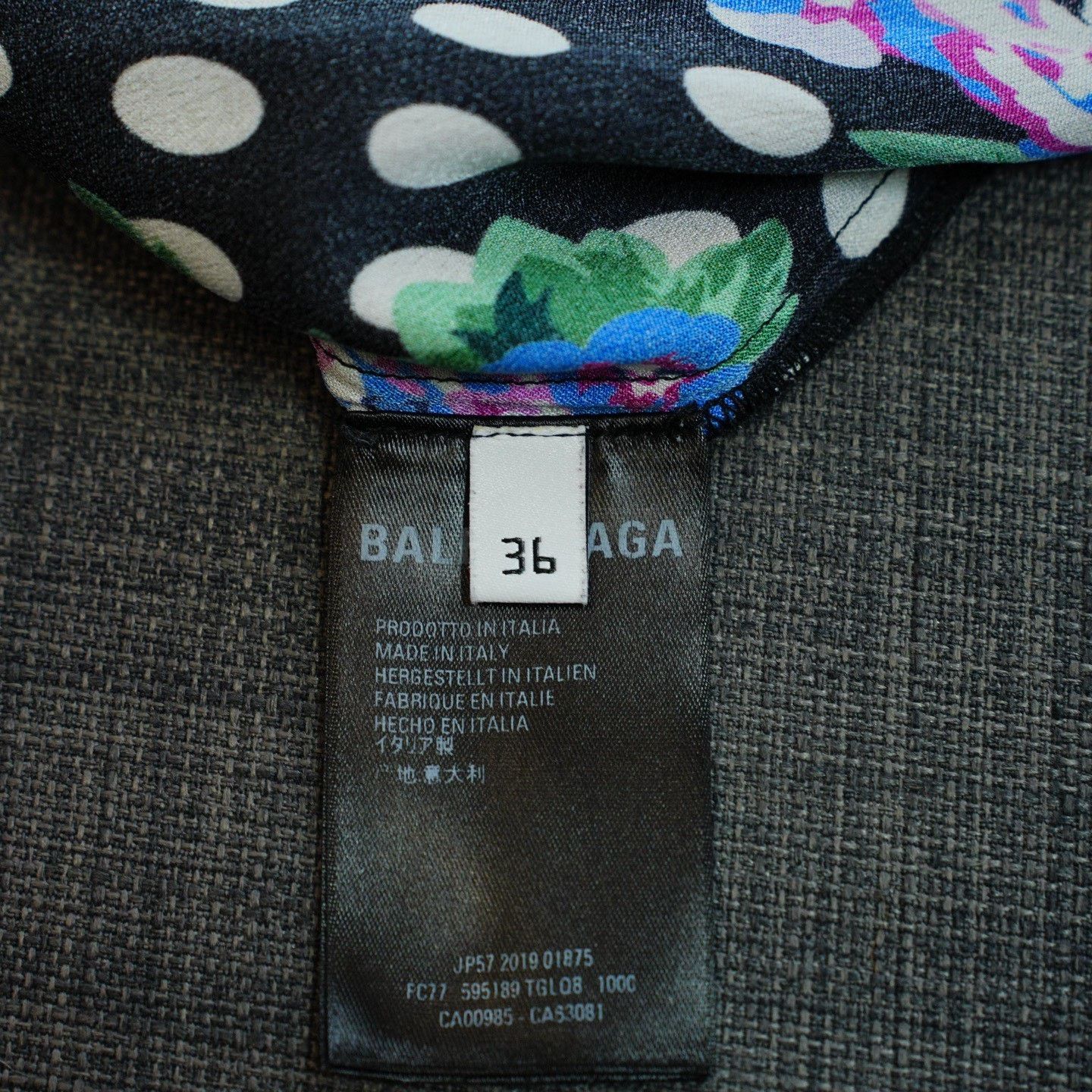 Balenciaga Balenciaga Floral Printed Button Up it_36 Women Size XS / US 0-2 / IT 36-38 - 4 Thumbnail