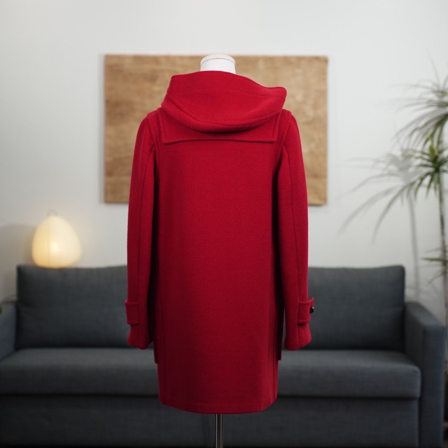 Burberry Burberry Wool Red Coat us_10 Women Size L / US 10 / IT 46 - 2 Thumbnail