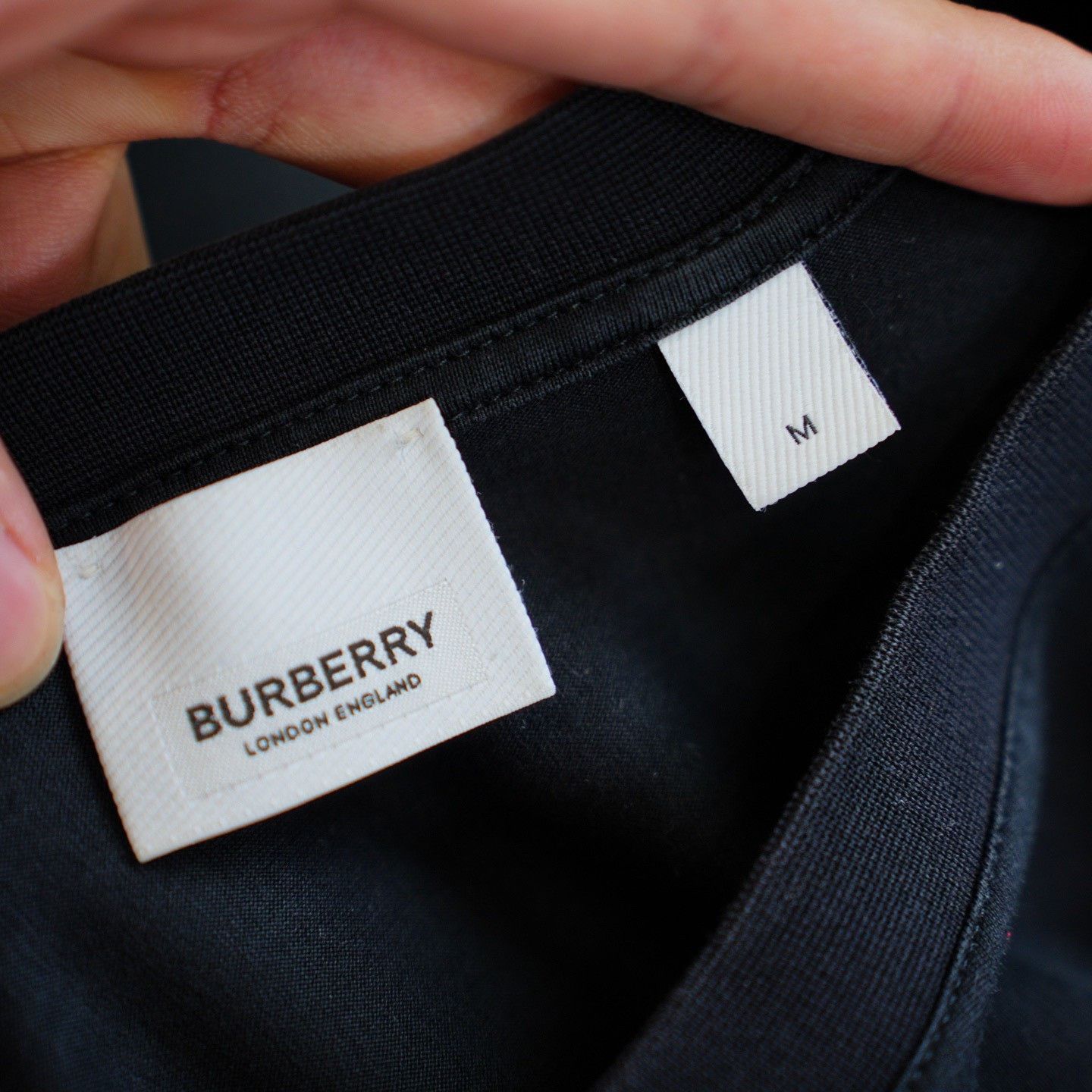 Burberry Burberry Printed Black T-Shirt m Men Size US M / EU 48-50 / 2 - 3 Thumbnail