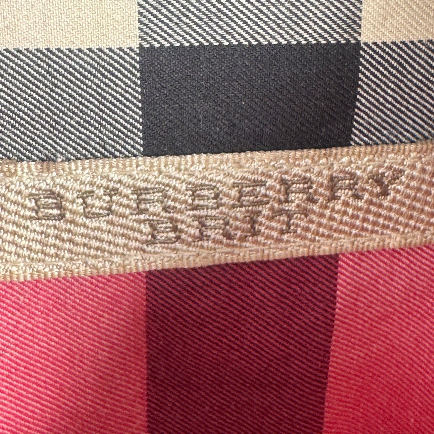 Burberry Burberry Striped Plaid Red Shirt m Men Size US M / EU 48-50 / 2 - 3 Thumbnail