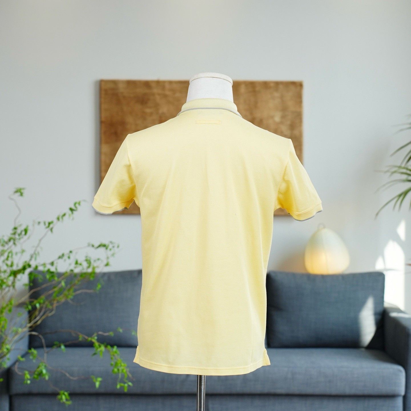 Ermenegildo Zegna Ermenegildo Zegna Yellow Polo m Men Size US M / EU 48-50 / 2 - 2 Thumbnail