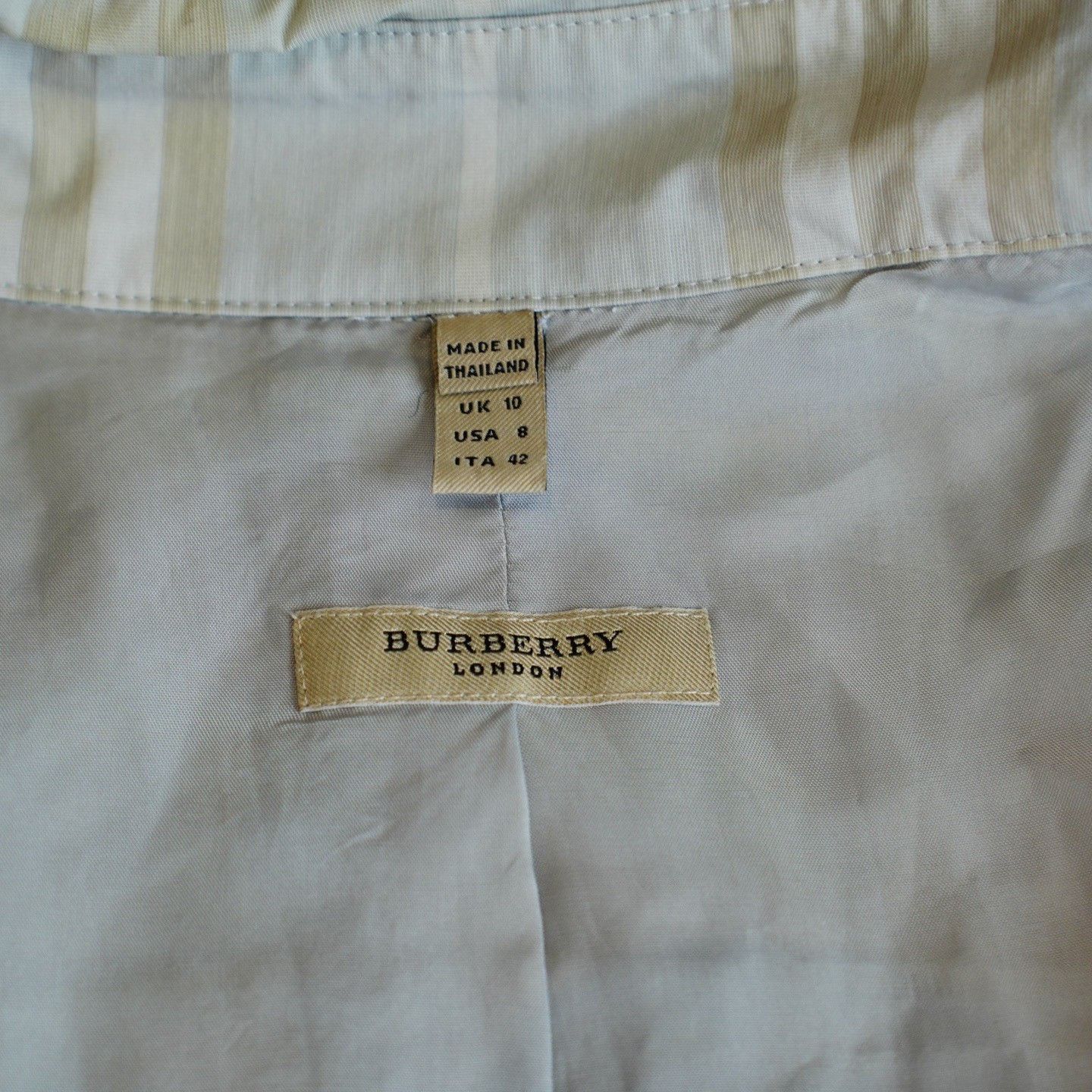 Burberry Burberry Plaid Dress us_10 Women Size L / US 10 / IT 46 - 4 Thumbnail