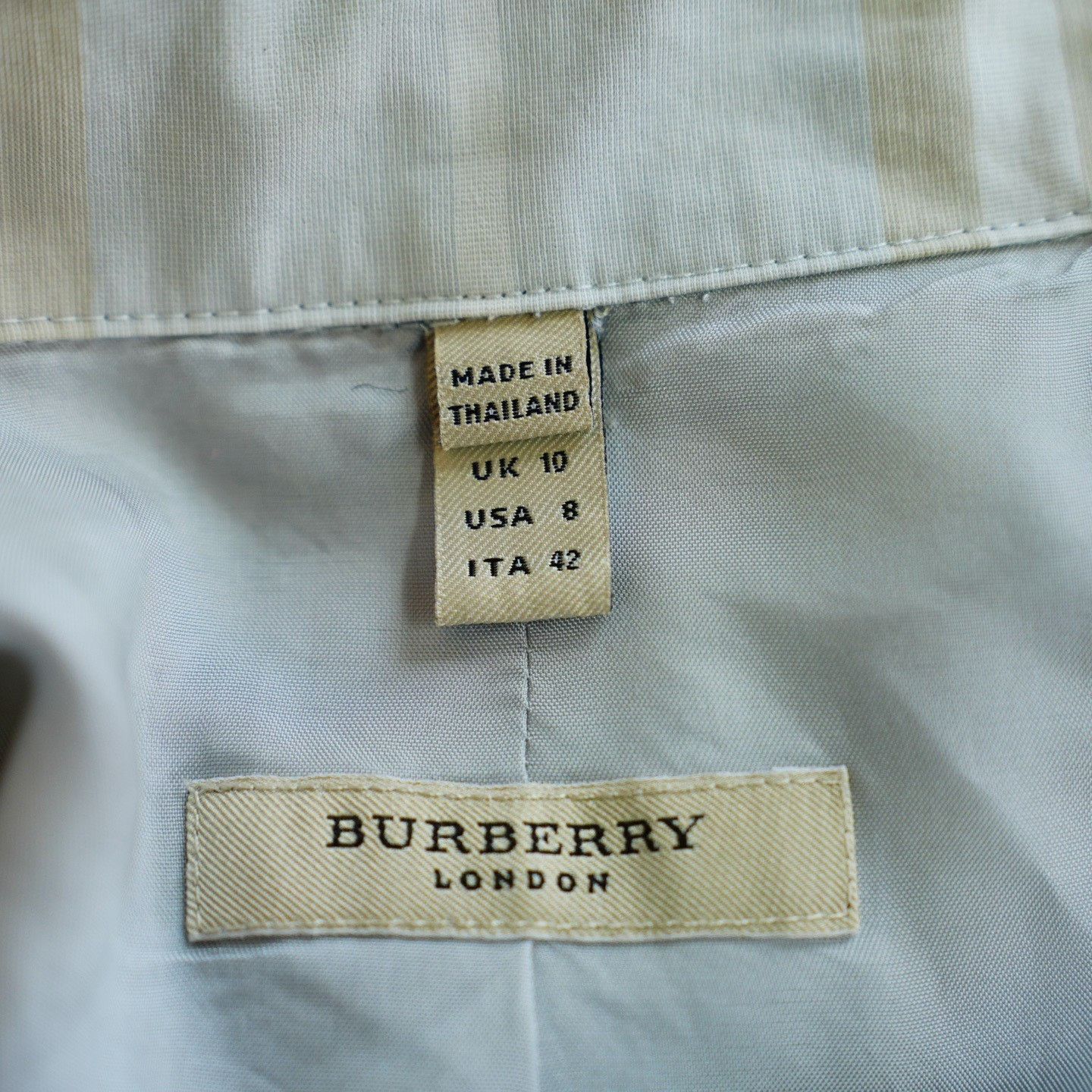 Burberry Burberry Plaid Dress us_10 Women Size L / US 10 / IT 46 - 3 Thumbnail