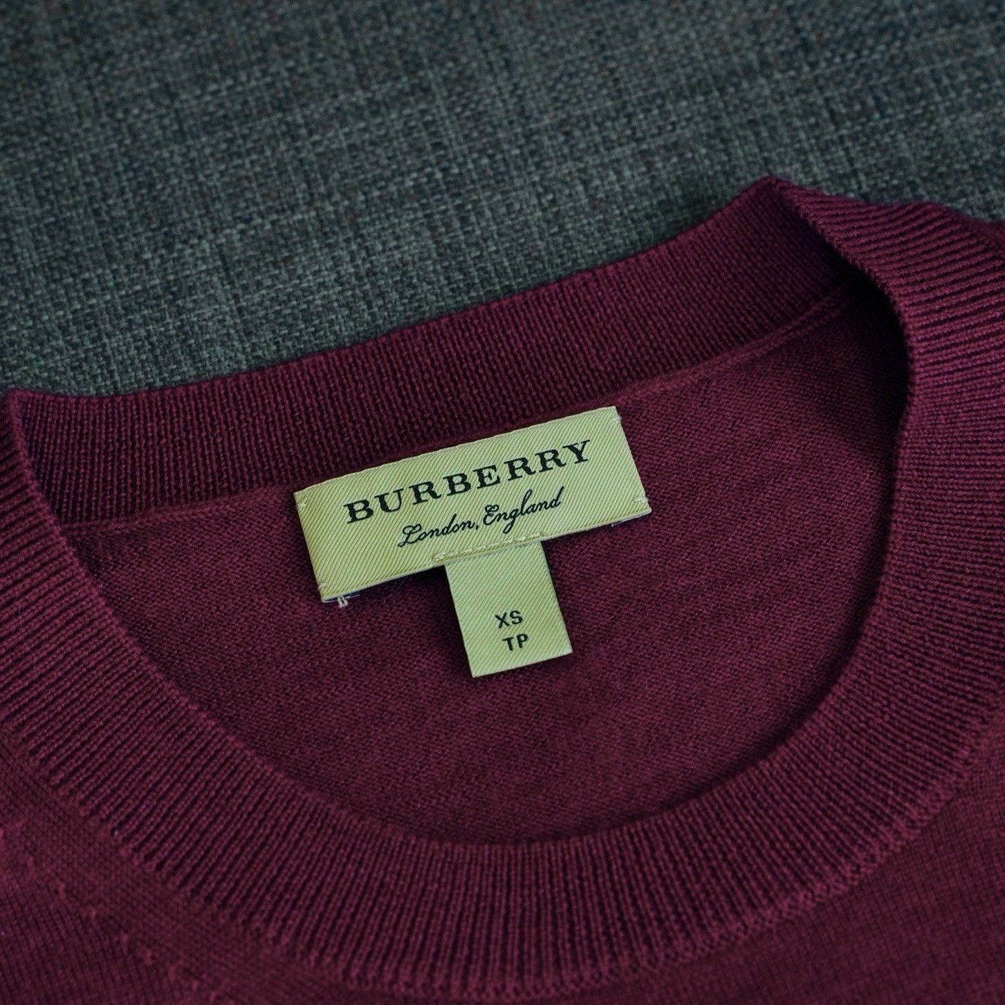 Burberry Burberry Knit Red Sweater XS Women Size XS / US 0-2 / IT 36-38 - 5 Thumbnail