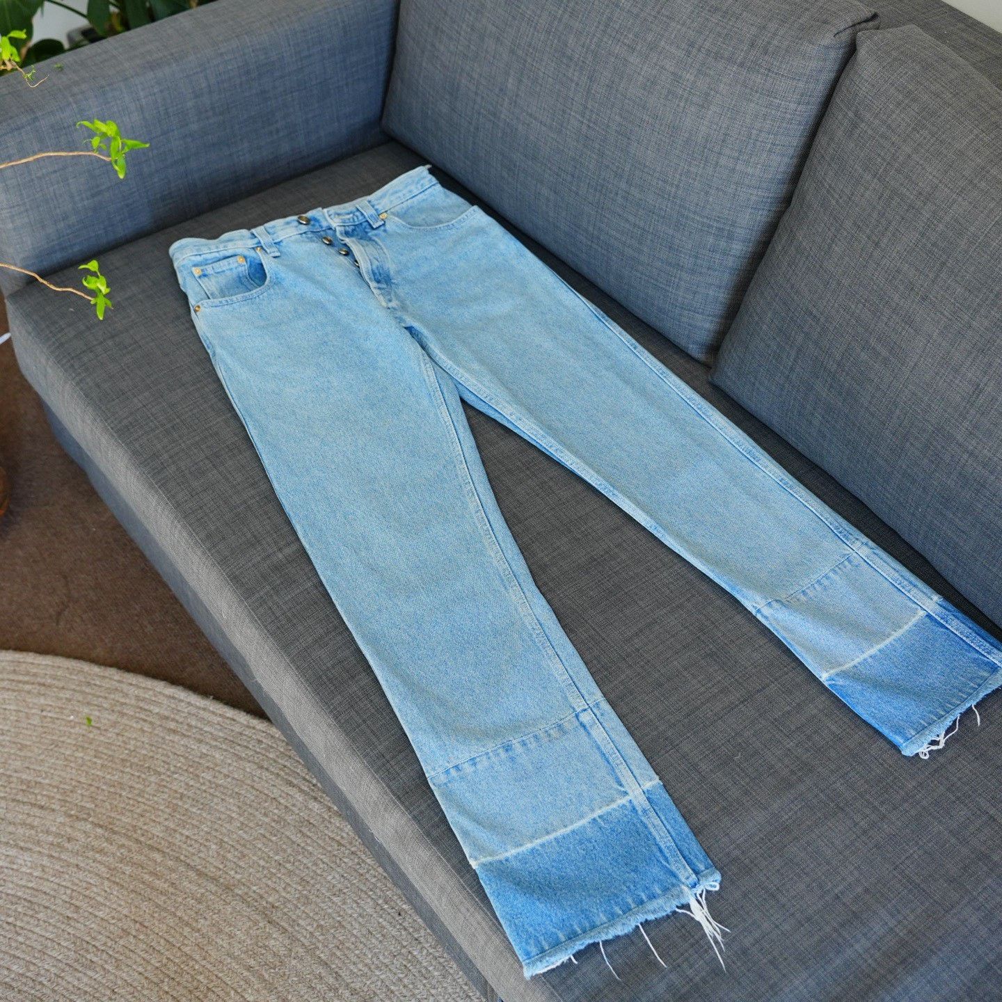 Loewe Loewe Retro Denim Blue Jeans 36 Women Size 36" / US 14 / IT 50 - 3 Thumbnail