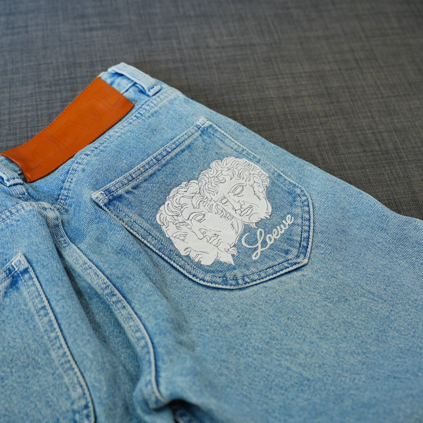 Loewe Loewe Retro Denim Blue Jeans 36 Women Size 36" / US 14 / IT 50 - 5 Thumbnail