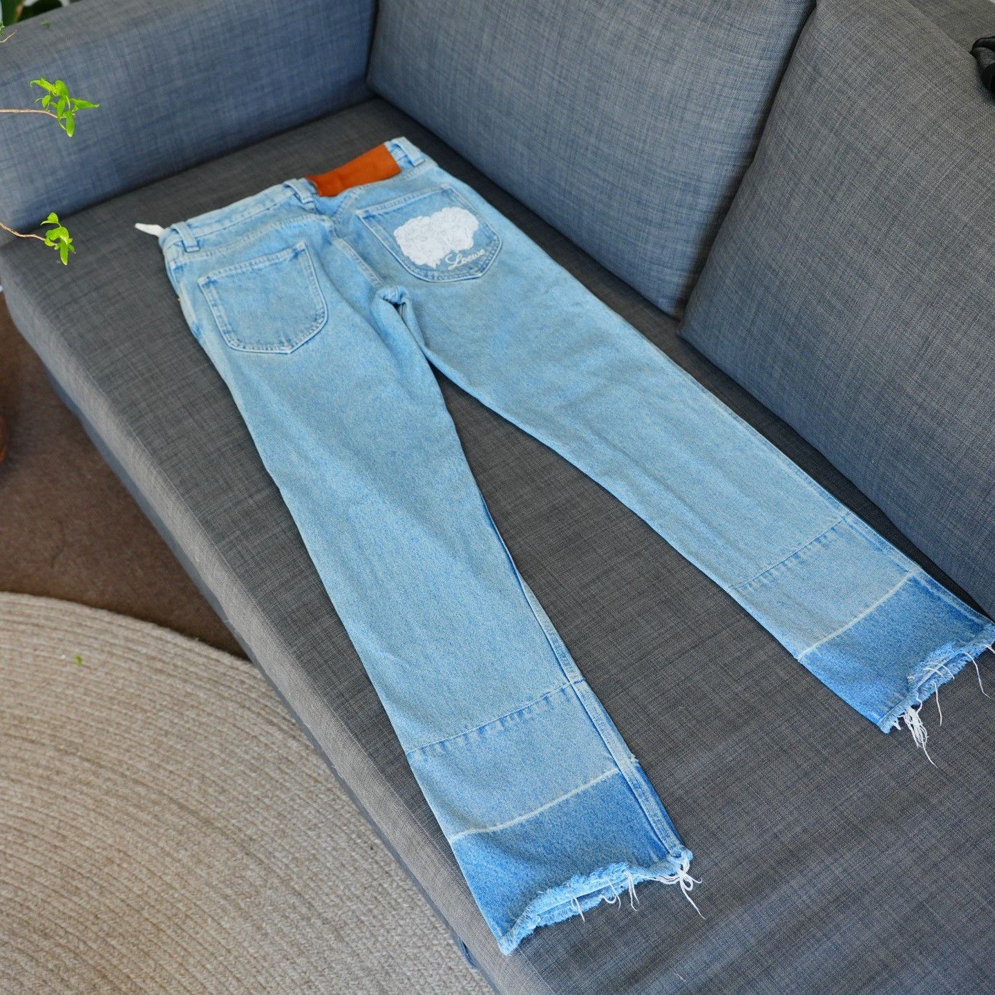 Loewe Loewe Retro Denim Blue Jeans 36 Women Size 36" / US 14 / IT 50 - 4 Thumbnail