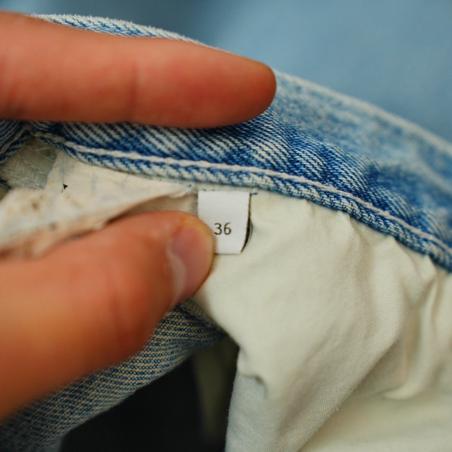 Loewe Loewe Retro Denim Blue Jeans 36 Women Size 36" / US 14 / IT 50 - 8 Thumbnail