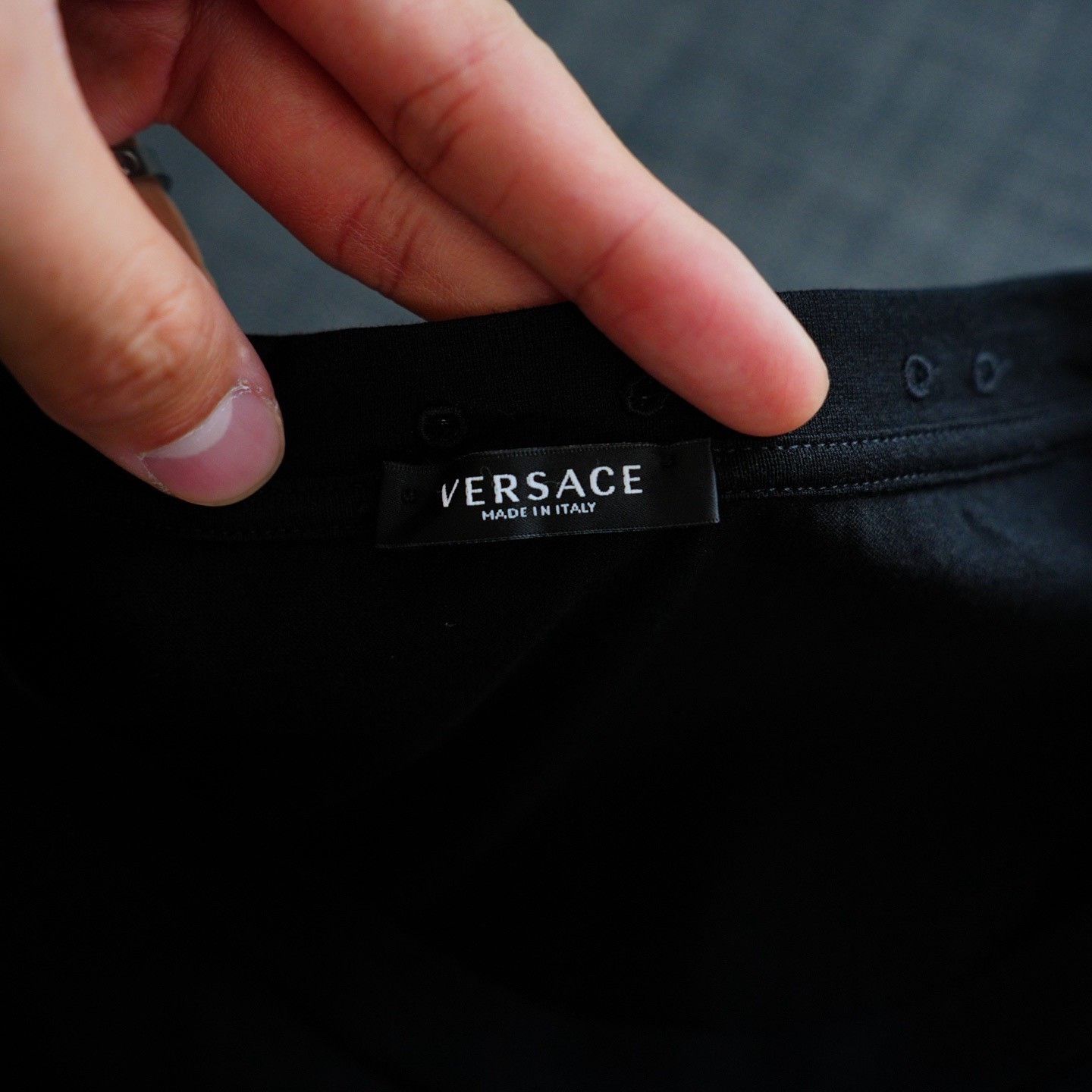 Versace Versace Black T-Shirt it_42 Women Size M / US 6-8 / IT 42-44 - 7 Thumbnail