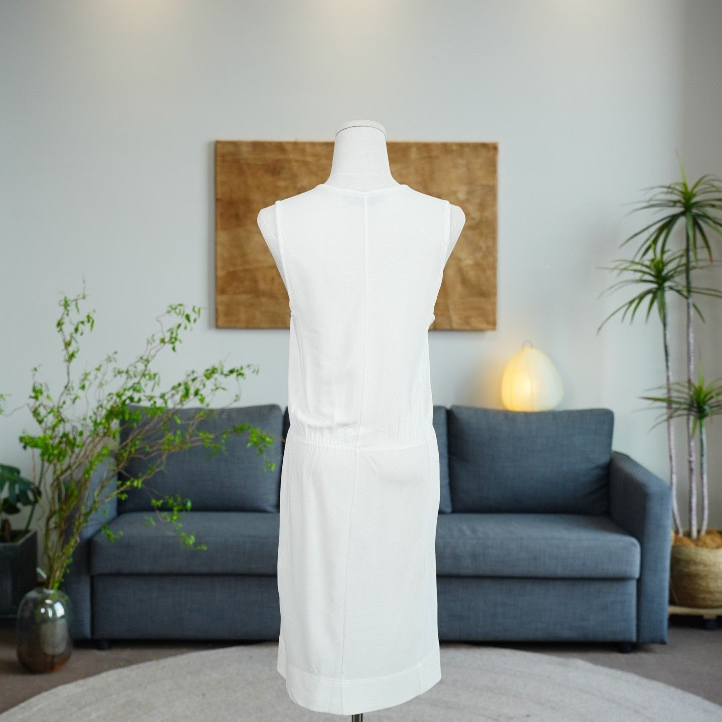 Max Mara Max Mara White Dress S Women Size S / US 4 / IT 40 - 2 Thumbnail