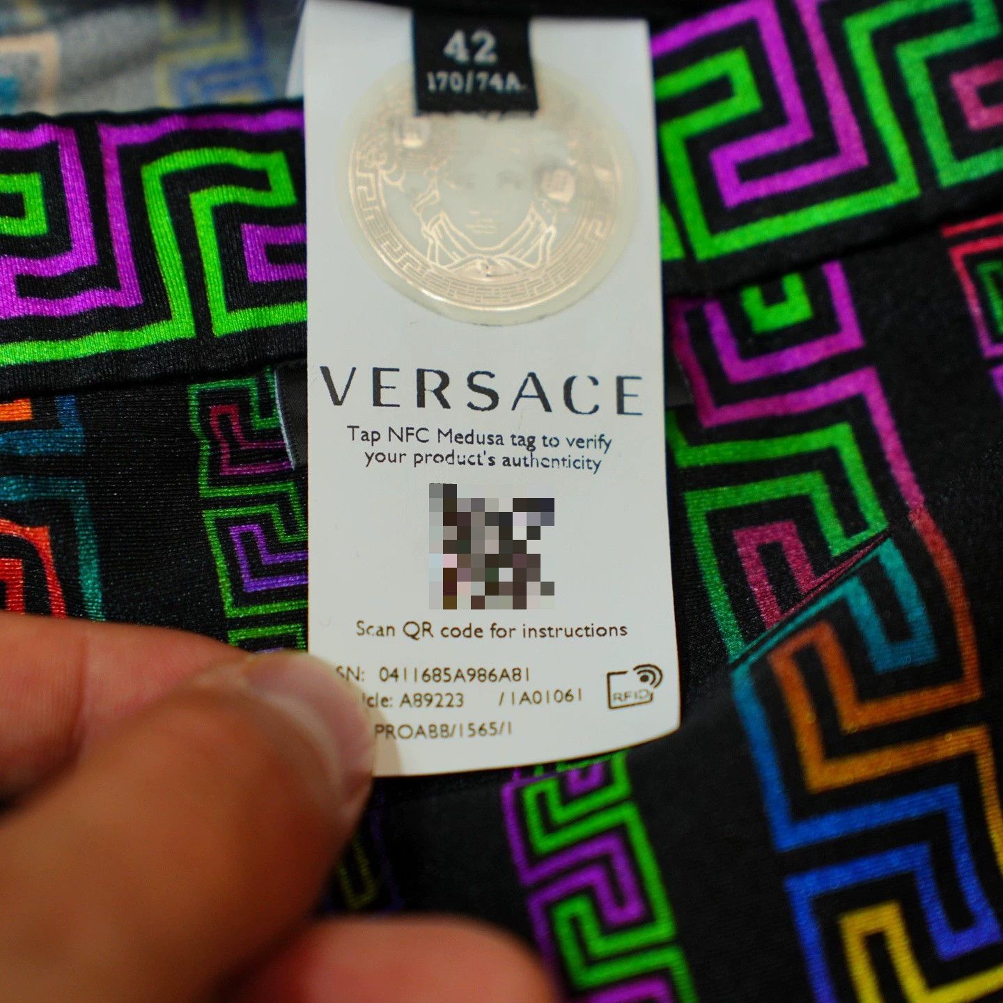 Versace Versace Printed Graphic Casual Pants 42 Men Size US 42 / EU 58 - 6 Thumbnail