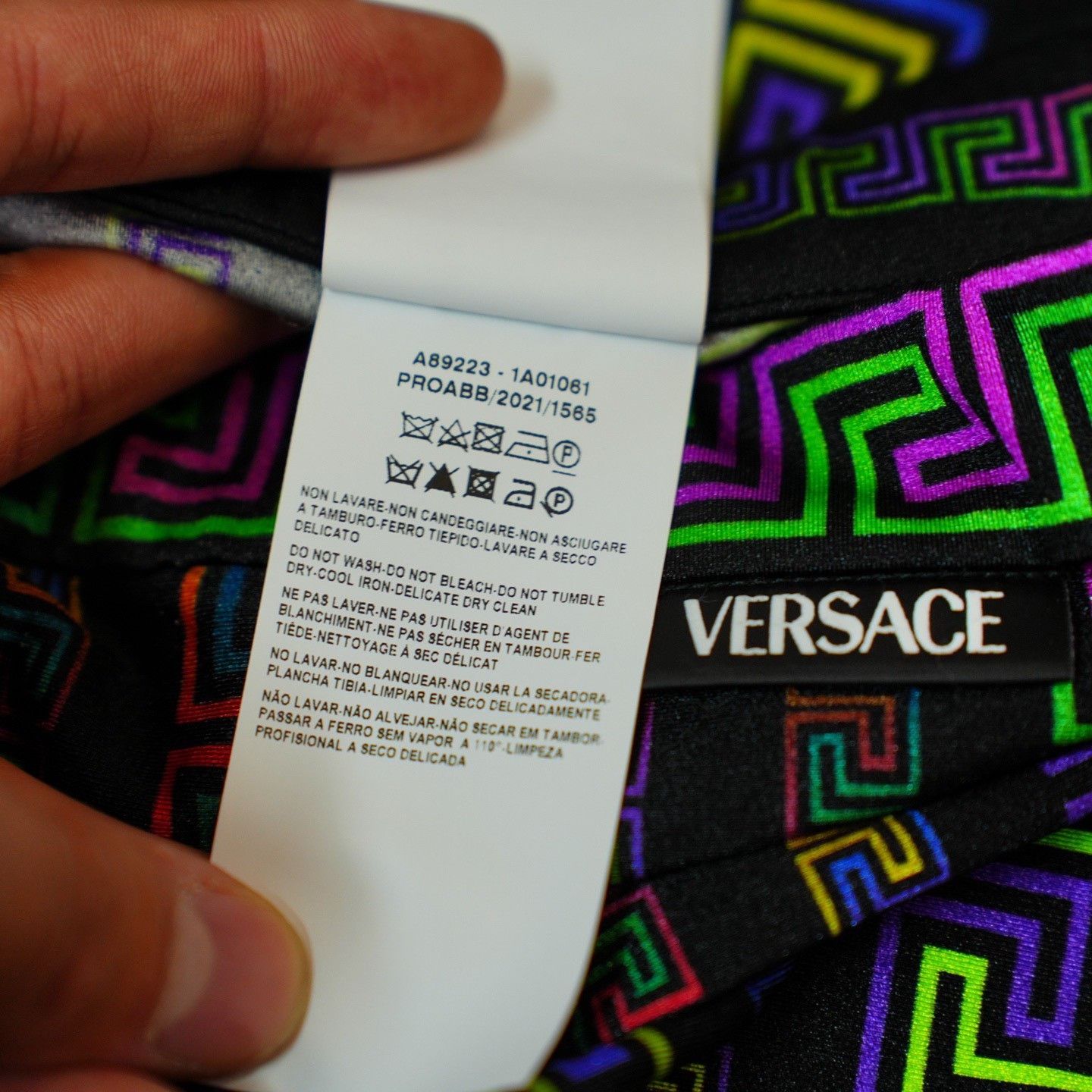 Versace Versace Printed Graphic Casual Pants 42 Men Size US 42 / EU 58 - 7 Thumbnail