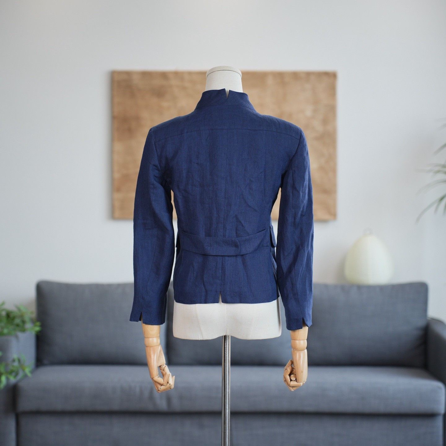 Max Mara Max Mara Formal Blue Jacket it_40 Women Size S / US 4 / IT 40 - 2 Thumbnail