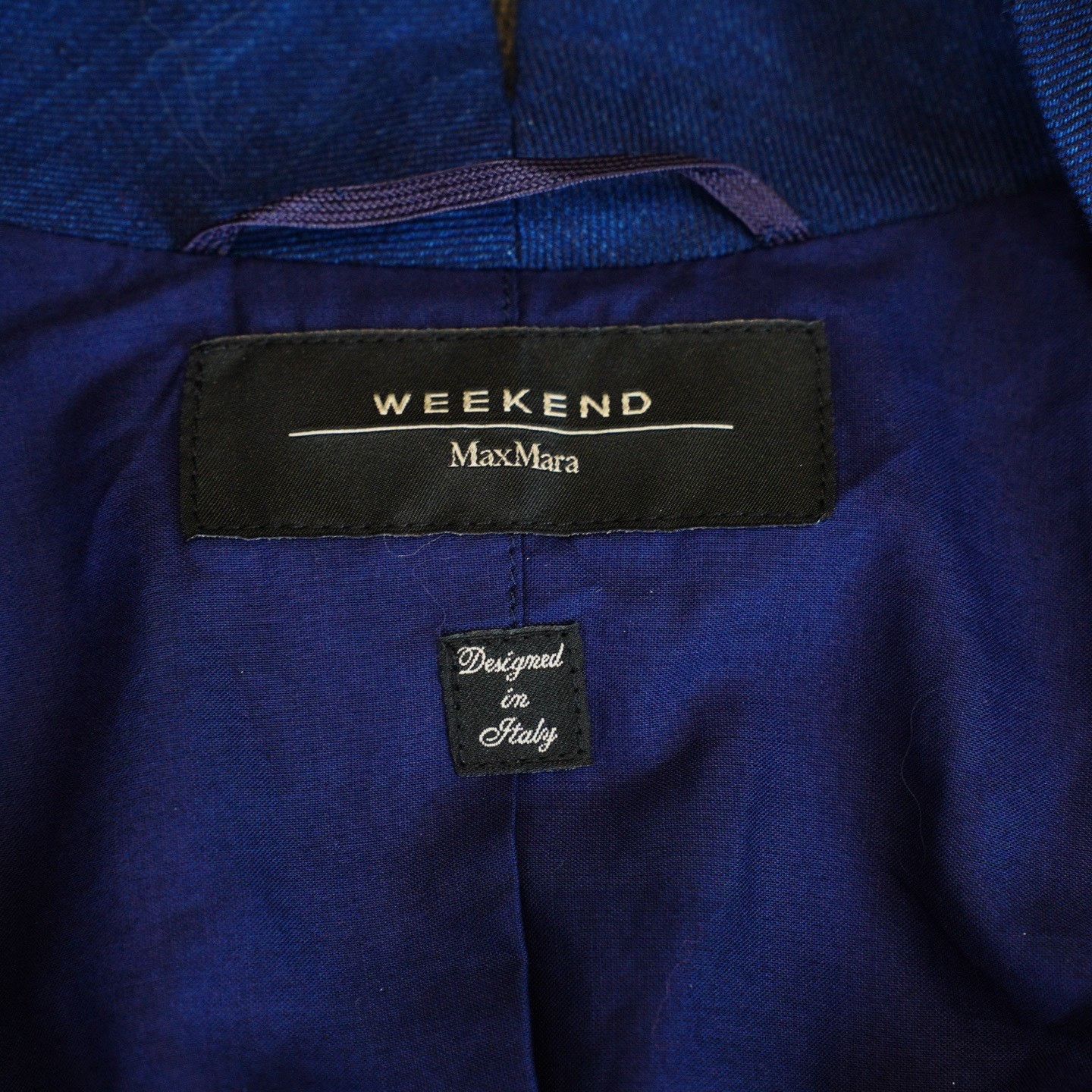 Max Mara Max Mara Formal Blue Jacket it_40 Women Size S / US 4 / IT 40 - 6 Thumbnail