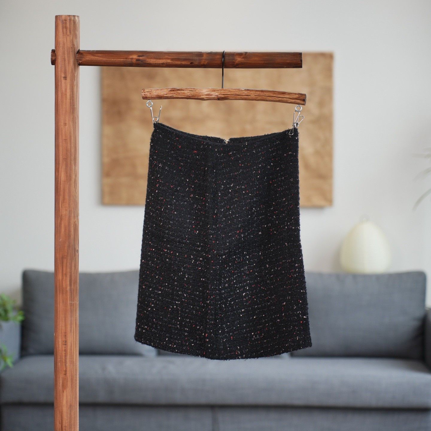 Max Mara Max Mara Slim Black Skirt 42 Women Size 42" / US 20 - 2 Thumbnail