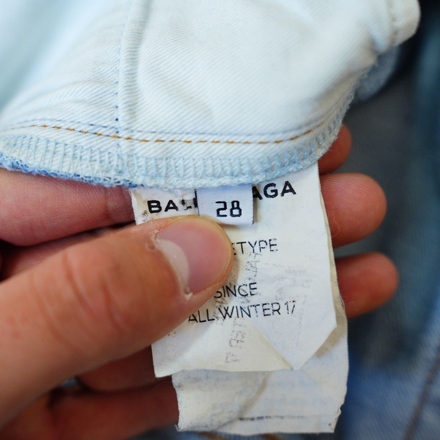 Balenciaga Balenciaga Denim Jeans 28 Women Size 28" / US 6 / IT 42 - 6 Thumbnail