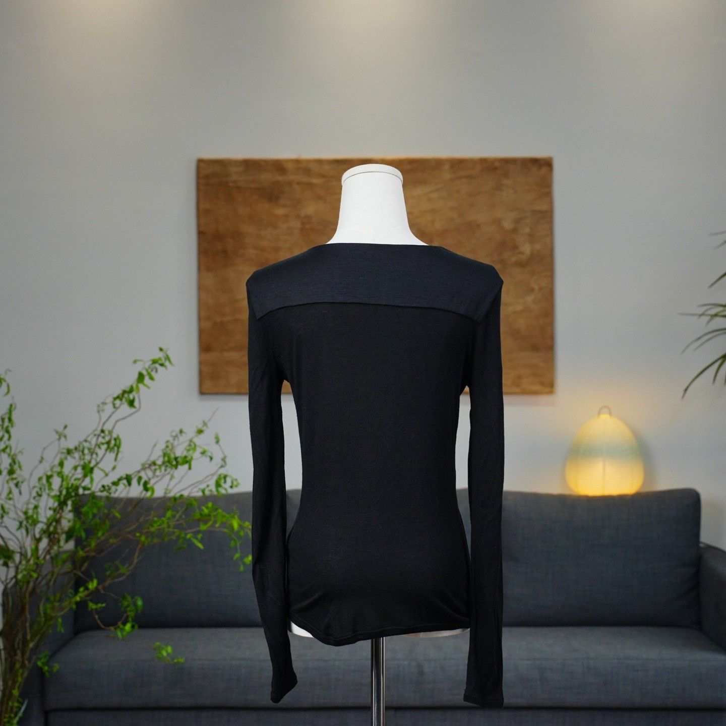 Max Mara Max Mara Black T-Shirt M Women Size M / US 6-8 / IT 42-44 - 2 Thumbnail