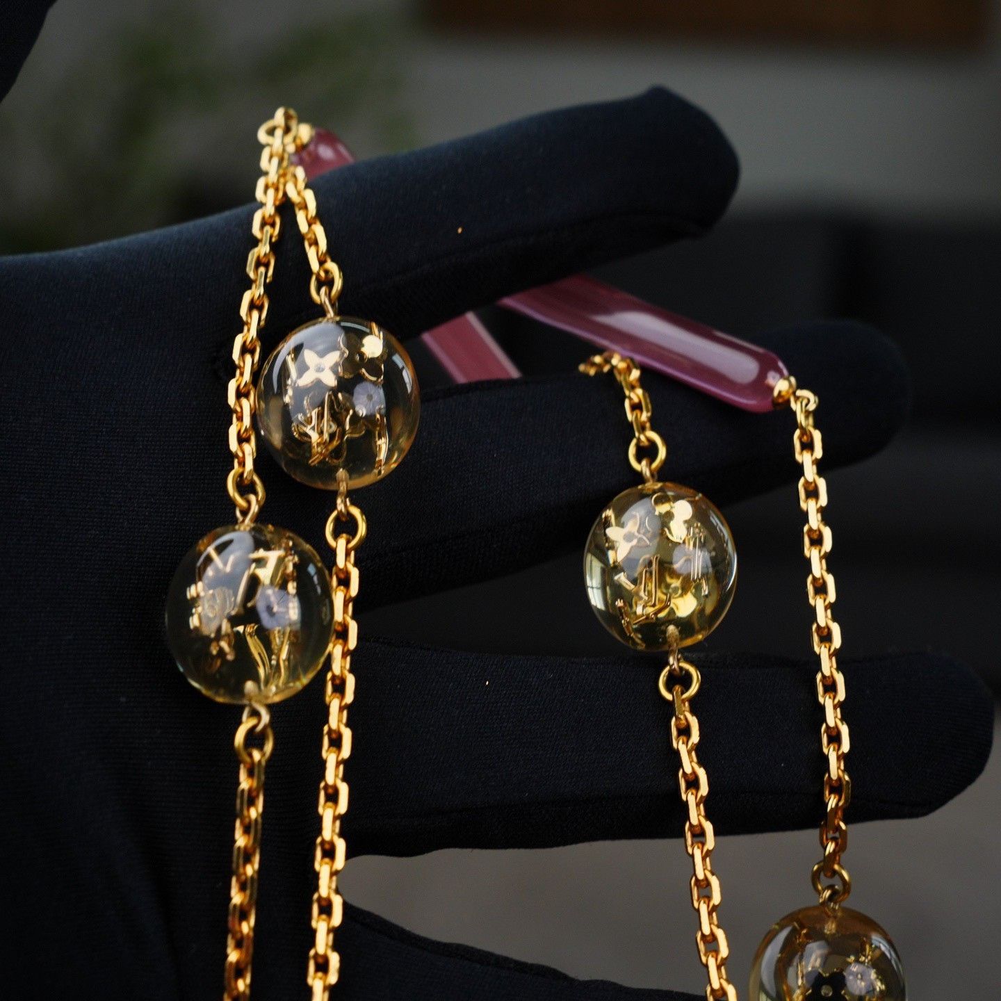 Louis Vuitton Louis Vuitton Gold Necklace OS Women Size ONE SIZE - 4 Thumbnail