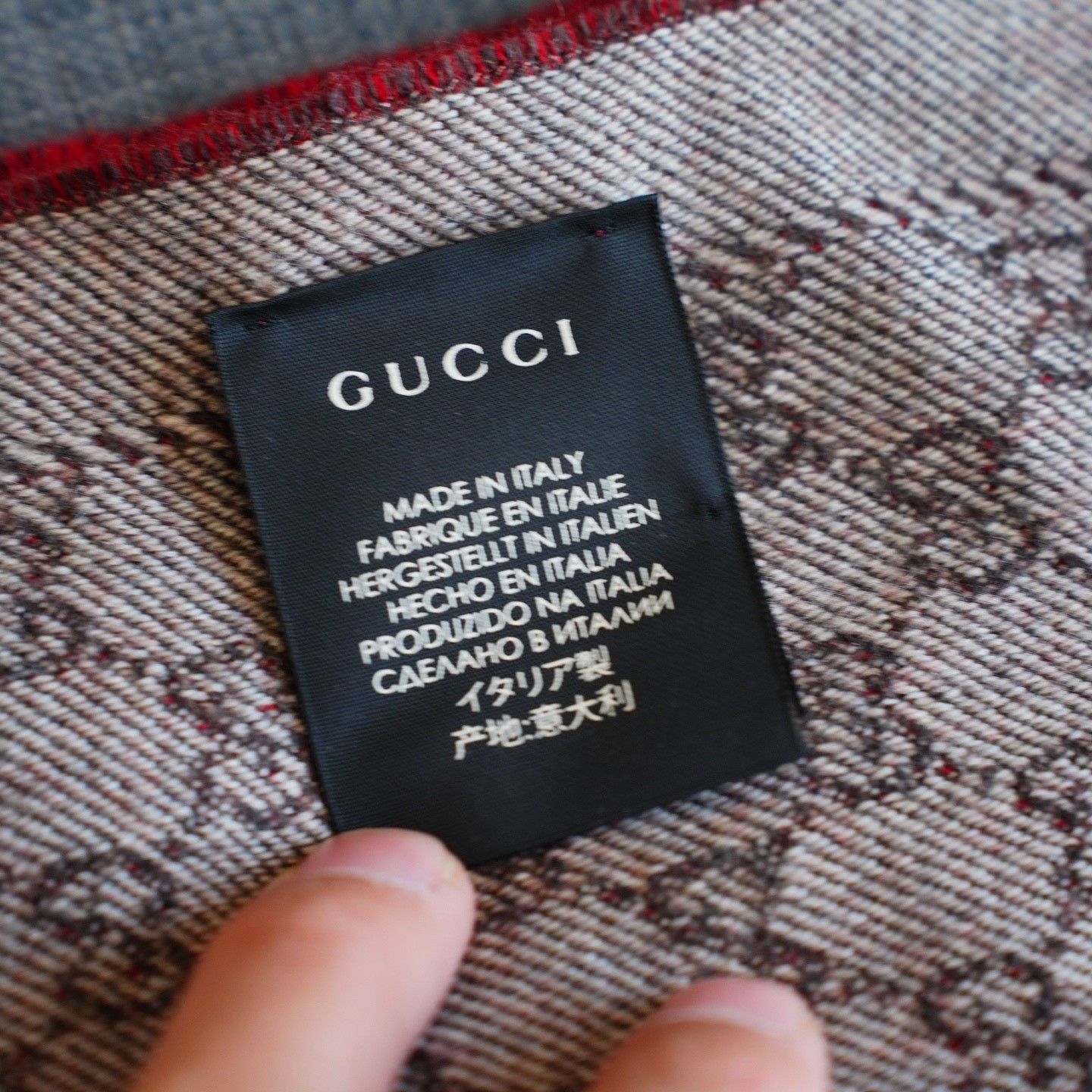 Gucci Gucci Wool Scarf one size Men Size ONE SIZE - 5 Thumbnail