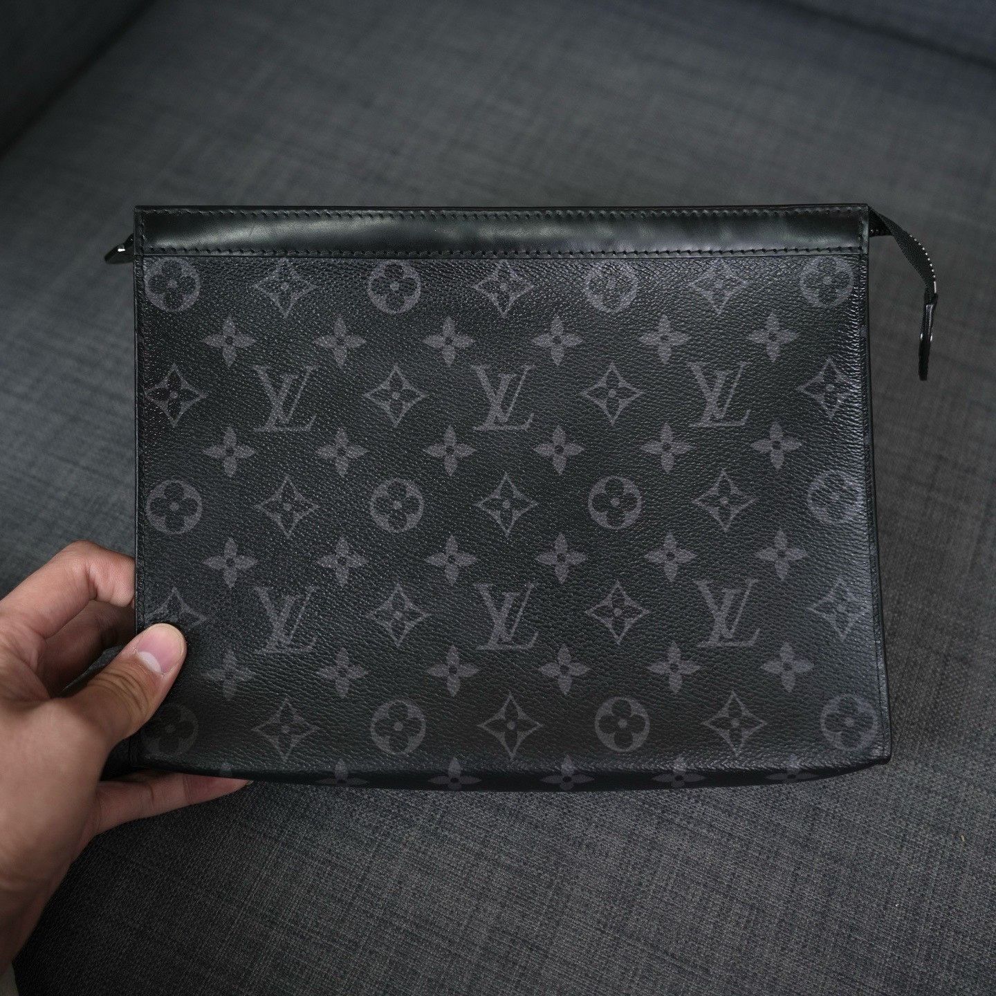 Louis Vuitton Louis Vuitton Black Bag one size Men Size ONE SIZE - 3 Thumbnail