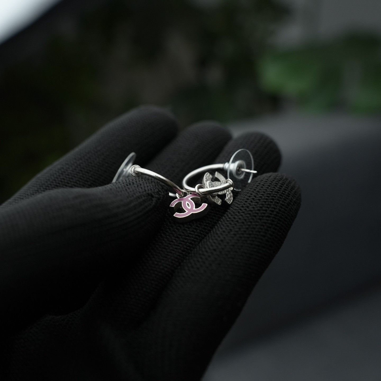 Chanel Chanel Silver Earrings OS Women Size ONE SIZE - 8 Thumbnail