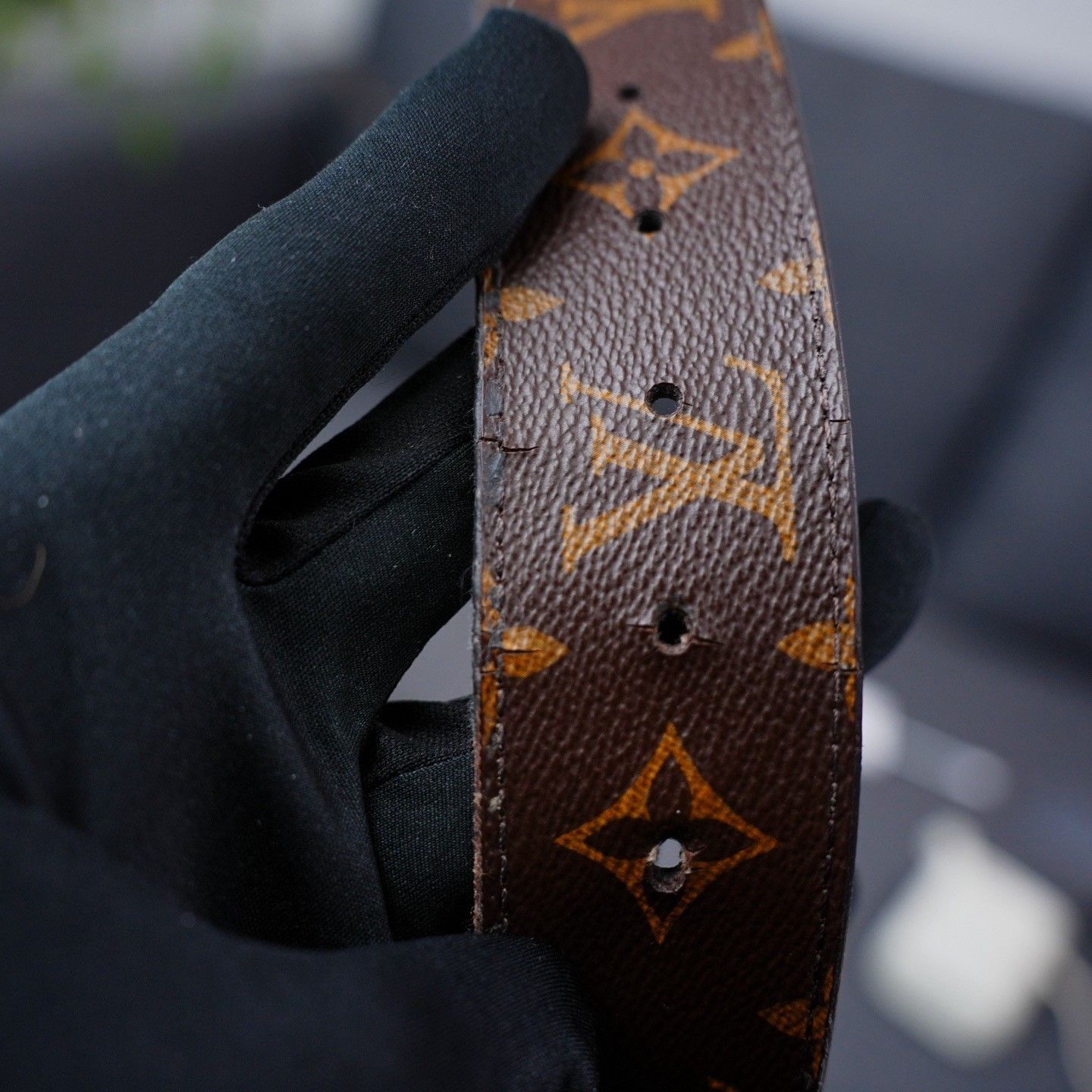 Louis Vuitton Louis Vuitton Brown Belt one size Men Size ONE SIZE - 7 Thumbnail