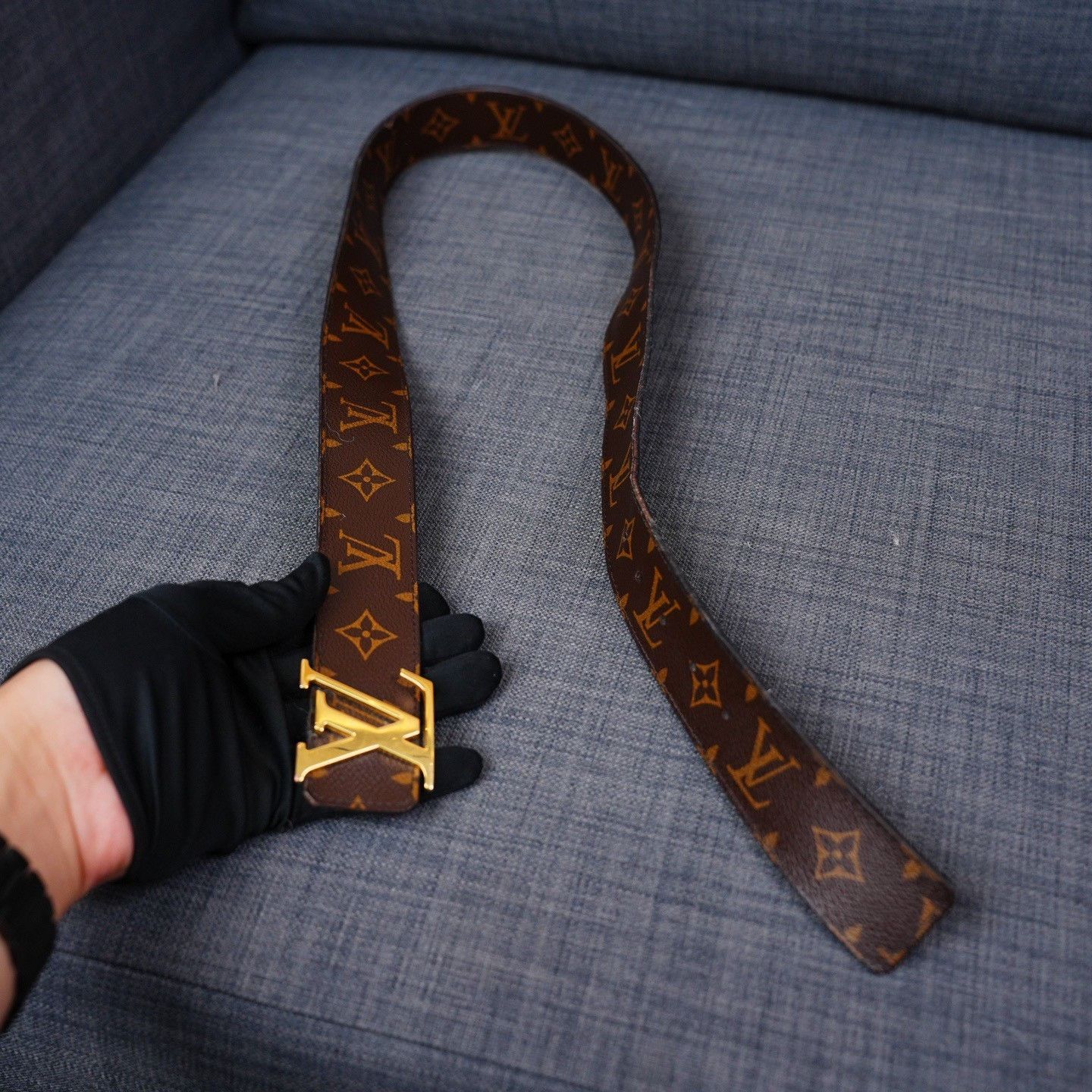 Louis Vuitton Louis Vuitton Brown Belt one size Men Size ONE SIZE - 6 Thumbnail