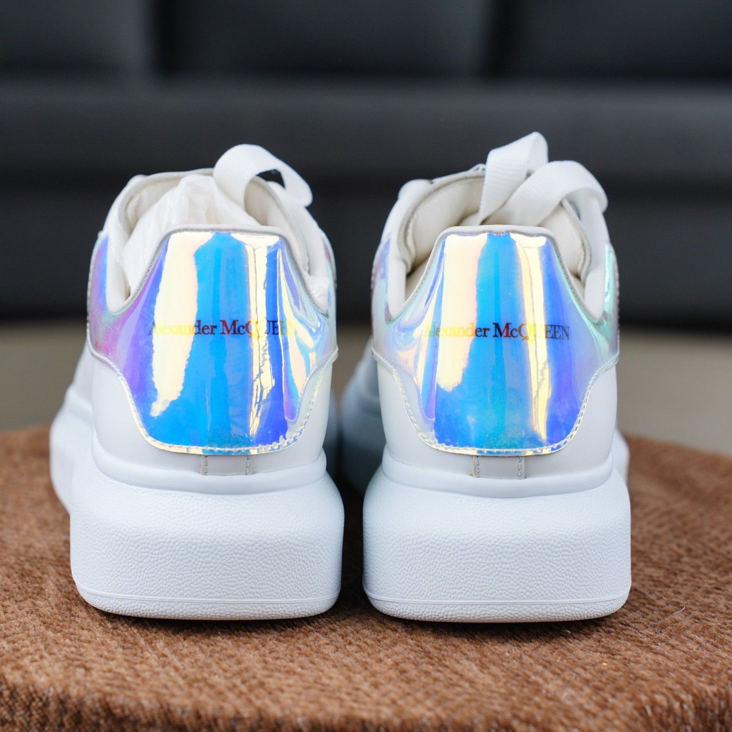 Alexander McQueen Alexander McQueen White Lowtop Sneakers 7 Men Size US 7 / EU 40 - 7 Thumbnail