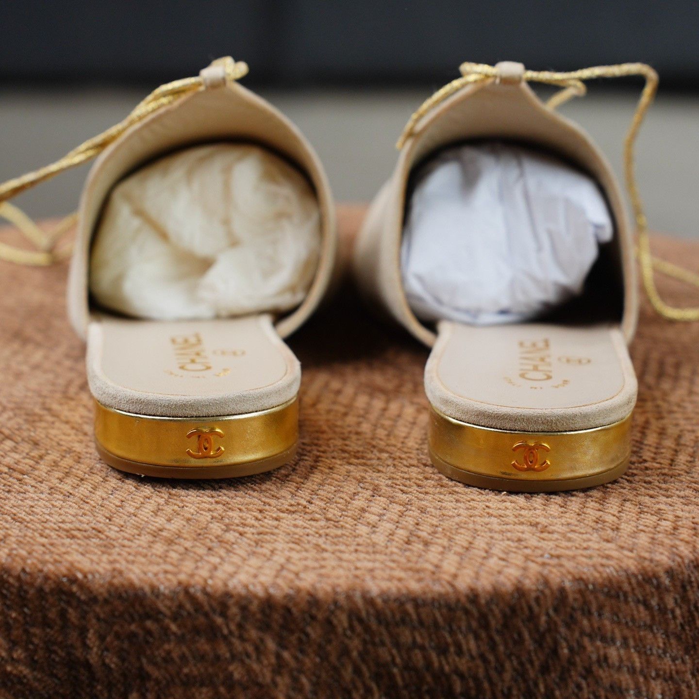 Chanel Chanel Suede Sandals us_10-5 Women Size US 10.5 / IT 40.5 - 4 Thumbnail