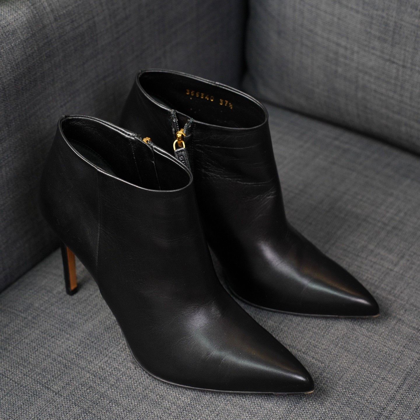 Gucci Gucci Leather Black Boots us_7-5 Women Size US 7.5 / IT 37.5 - 5 Thumbnail