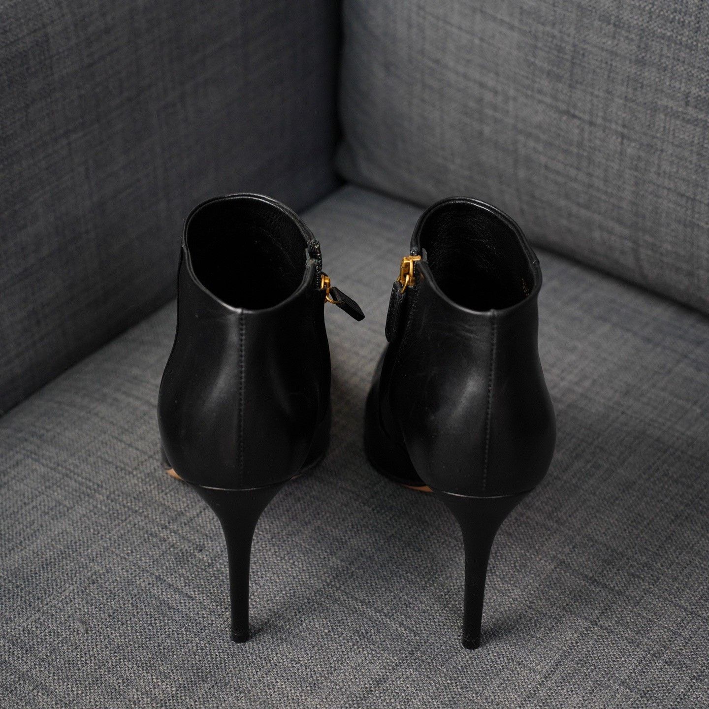 Gucci Gucci Leather Black Boots us_7-5 Women Size US 7.5 / IT 37.5 - 6 Thumbnail