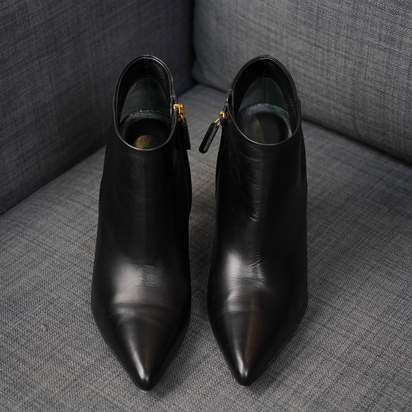 Gucci Gucci Leather Black Boots us_7-5 Women Size US 7.5 / IT 37.5 - 4 Thumbnail