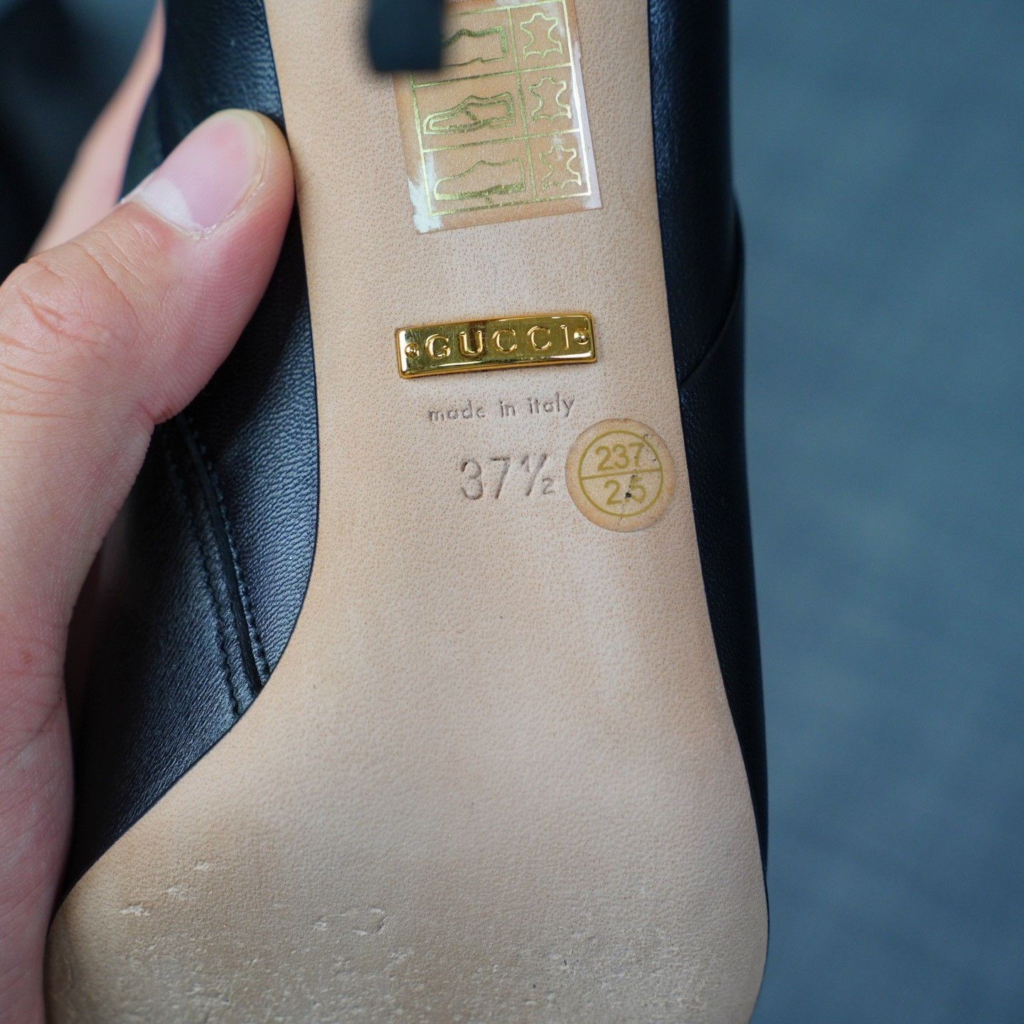 Gucci Gucci Leather Black Boots us_7-5 Women Size US 7.5 / IT 37.5 - 8 Thumbnail