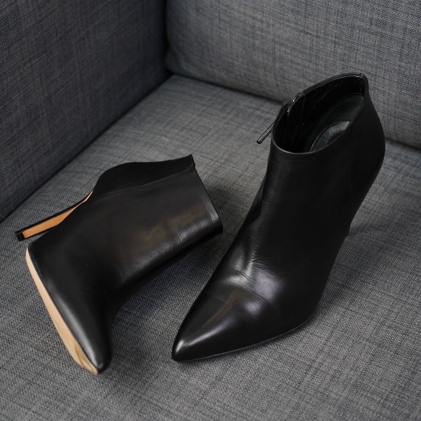 Gucci Gucci Leather Black Boots us_7-5 Women Size US 7.5 / IT 37.5 - 2 Thumbnail