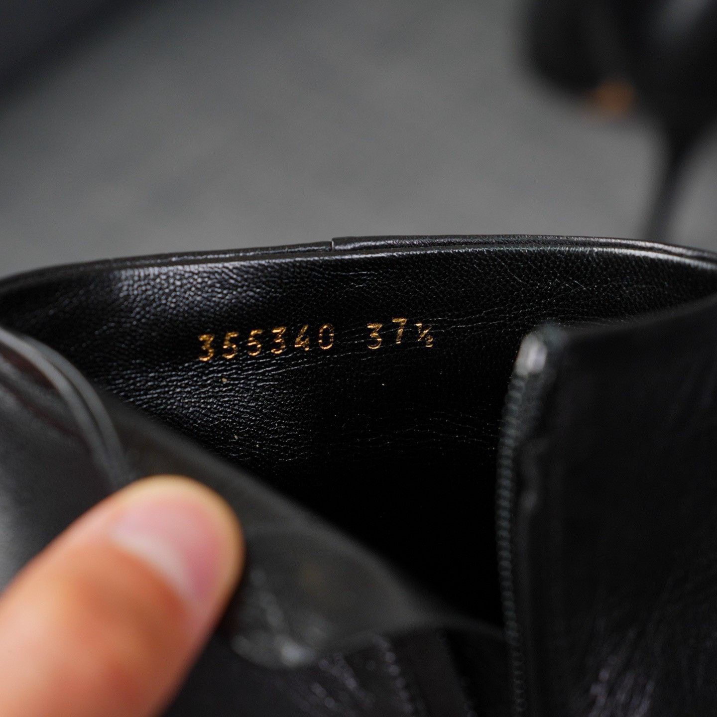 Gucci Gucci Leather Black Boots us_7-5 Women Size US 7.5 / IT 37.5 - 7 Thumbnail