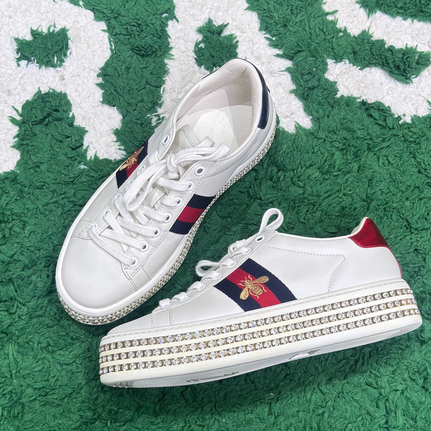 Gucci Gucci Clear Lowtop Sneakers us_6-5 Women Size US 6.5 / IT 36.5 - 2 Thumbnail