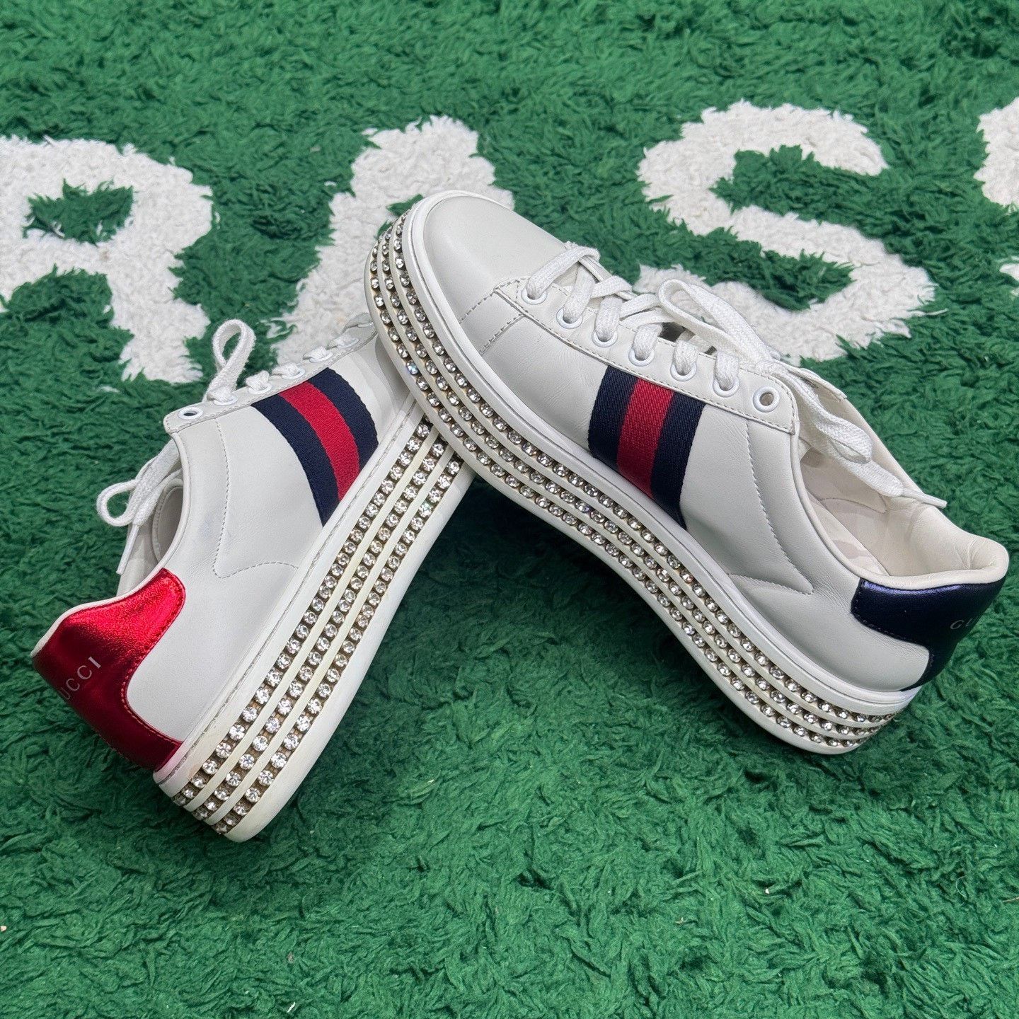 Gucci Gucci Clear Lowtop Sneakers us_6-5 Women Size US 6.5 / IT 36.5 - 4 Thumbnail