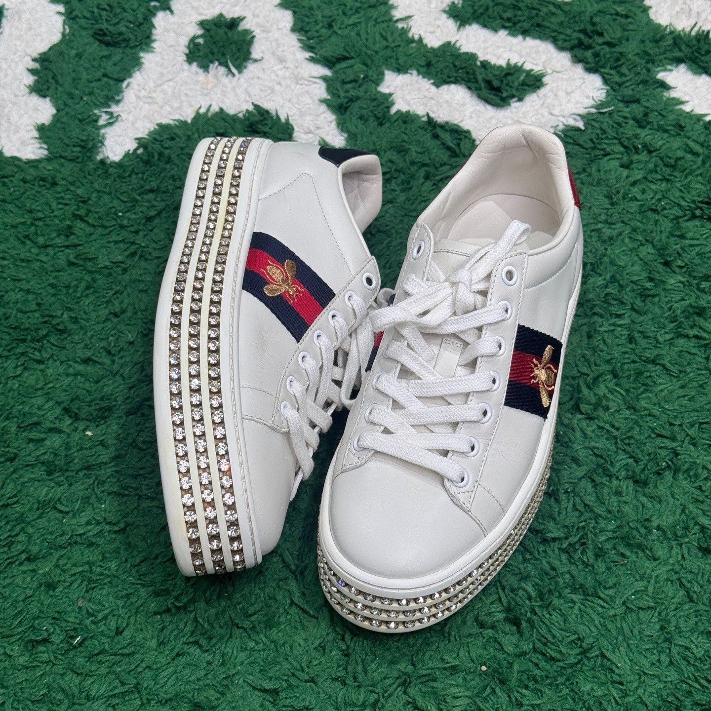 Gucci Gucci Clear Lowtop Sneakers us_6-5 Women Size US 6.5 / IT 36.5 - 3 Thumbnail