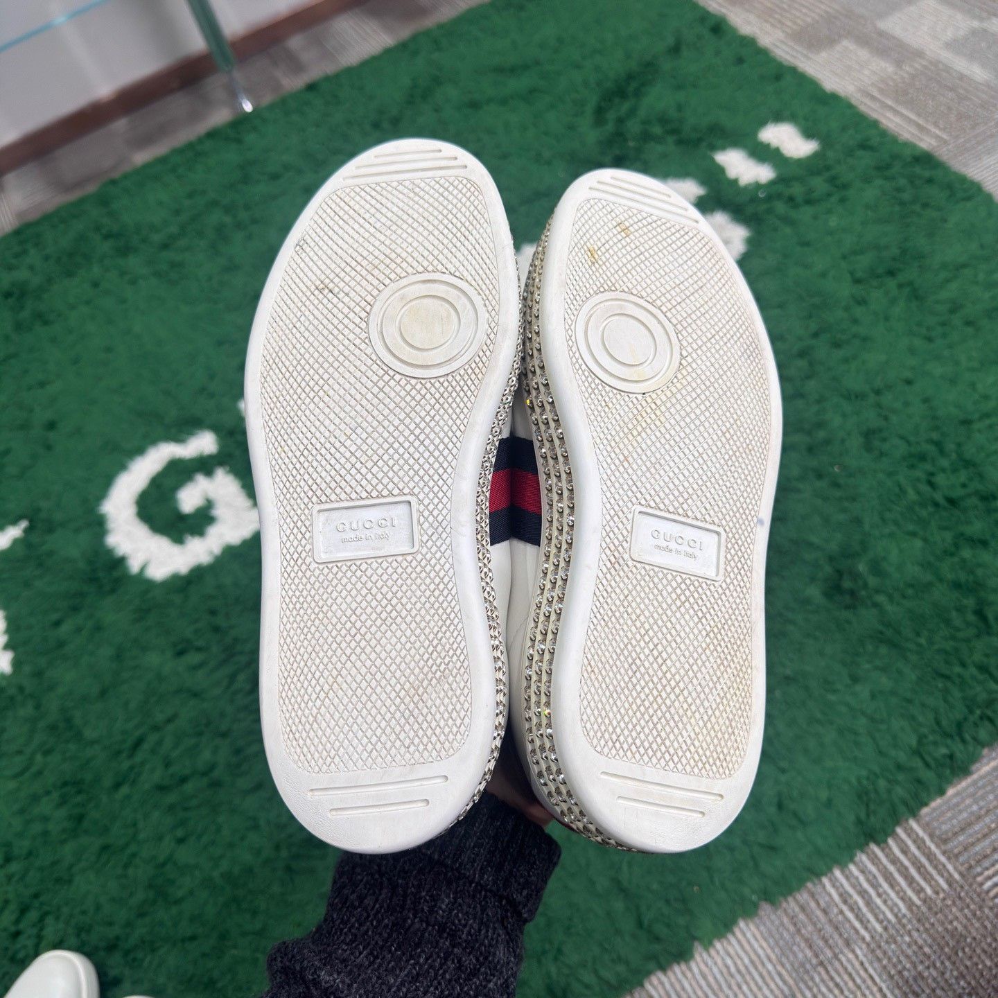 Gucci Gucci Clear Lowtop Sneakers us_6-5 Women Size US 6.5 / IT 36.5 - 6 Thumbnail