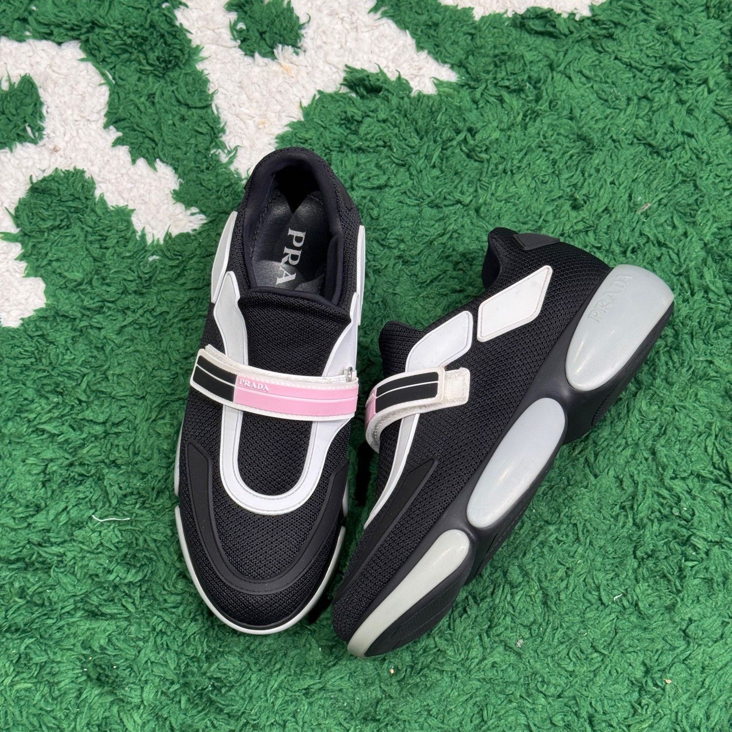 Prada Prada Casual Pink Lowtop Sneakers us_6-5 Women Size US 6.5 / IT 36.5 - 4 Thumbnail