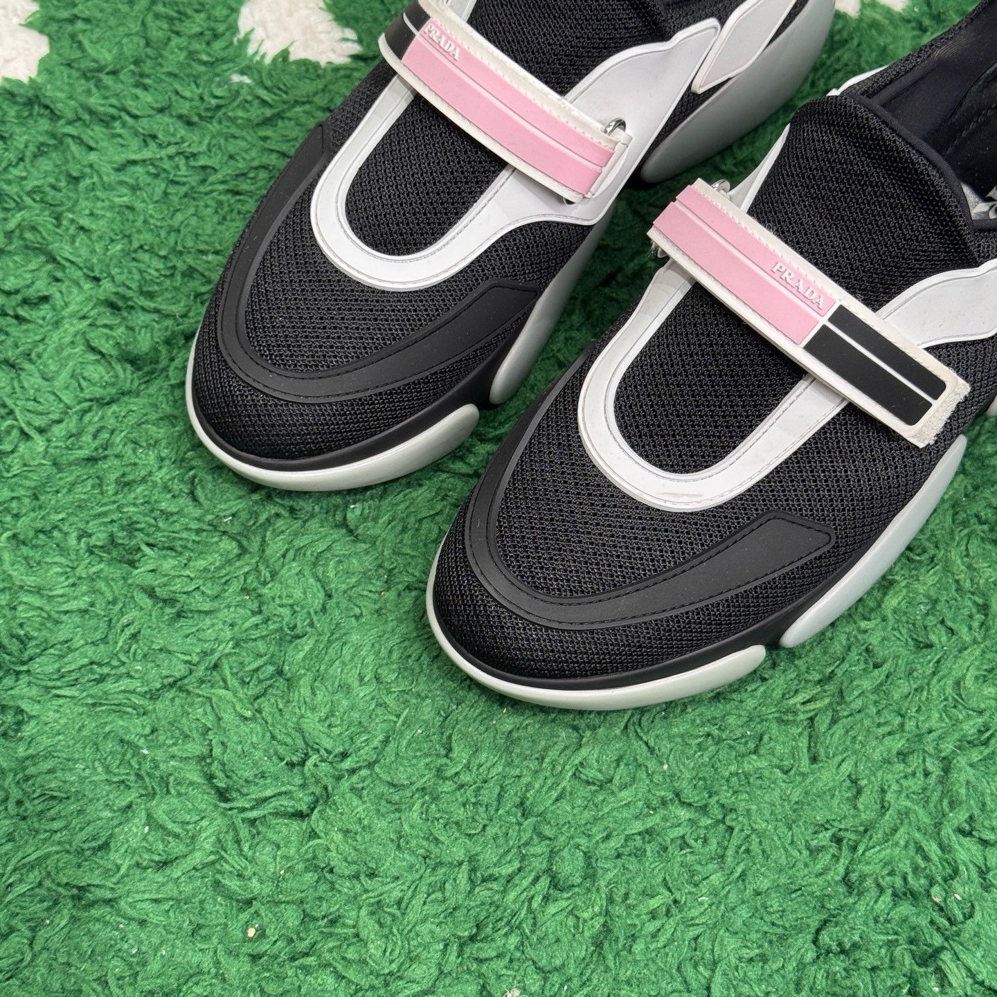 Prada Prada Casual Pink Lowtop Sneakers us_6-5 Women Size US 6.5 / IT 36.5 - 2 Thumbnail