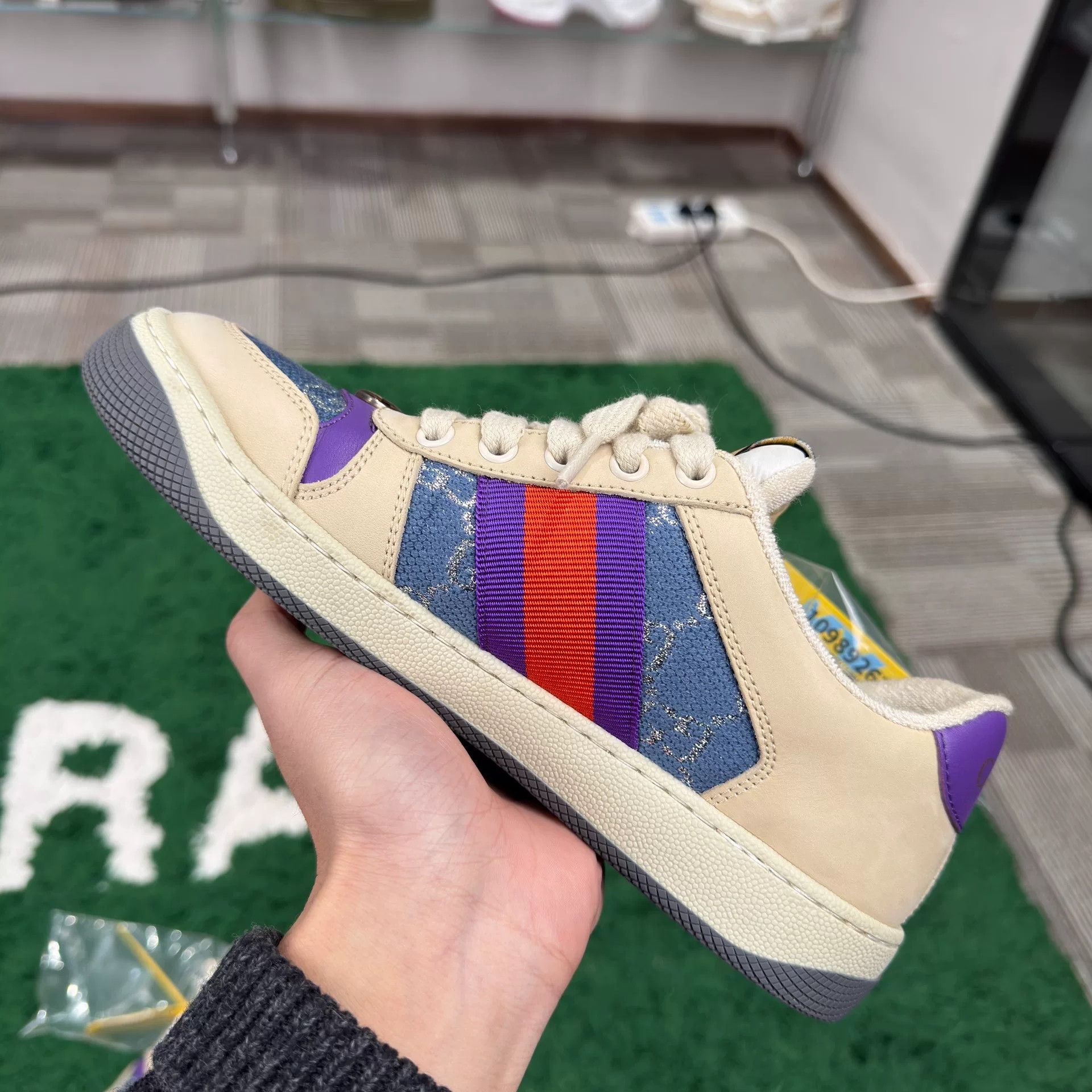 Gucci Gucci Multi Lowtop Sneakers us_6-5 Women Size US 6.5 / IT 36.5 - 3 Thumbnail
